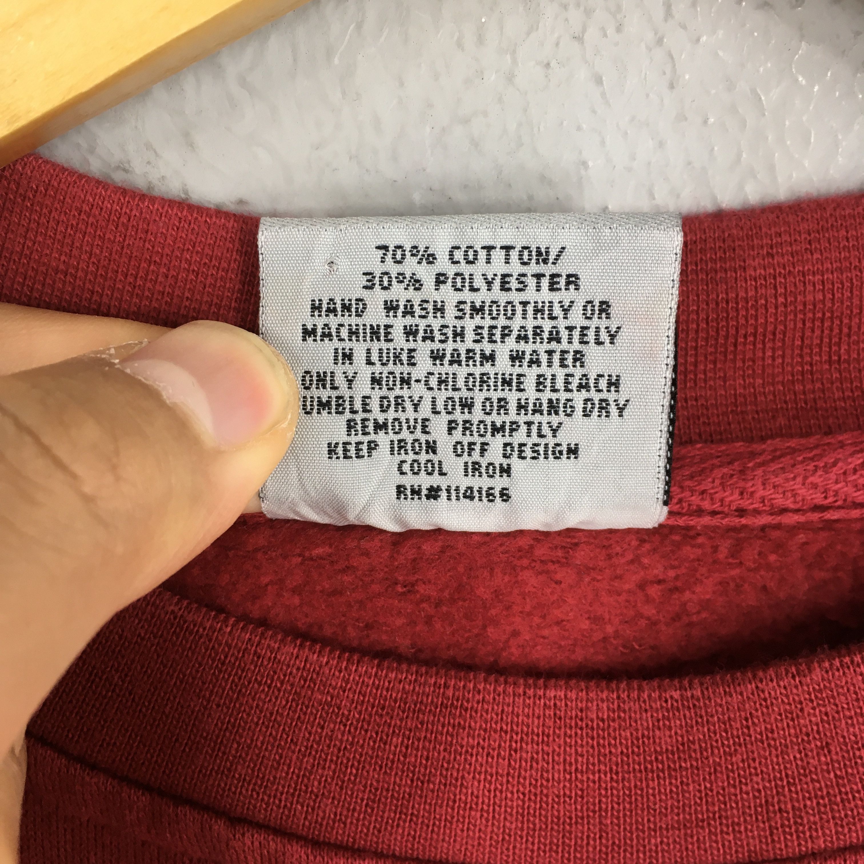 NCAA × Vintage Vintage Y2K Stanford University Red Sweatshirt Medium Size US M / EU 48-50 / 2 - 6 Thumbnail