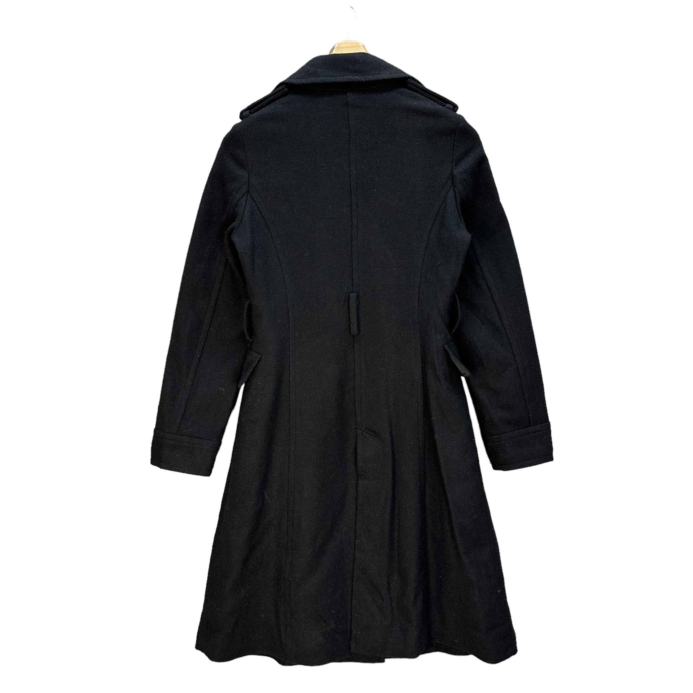 French Connection FRENCH CONNECTION Wool Long Coat Overcoat #A46-1073 Size S / US 4 / IT 40 - 11 Thumbnail