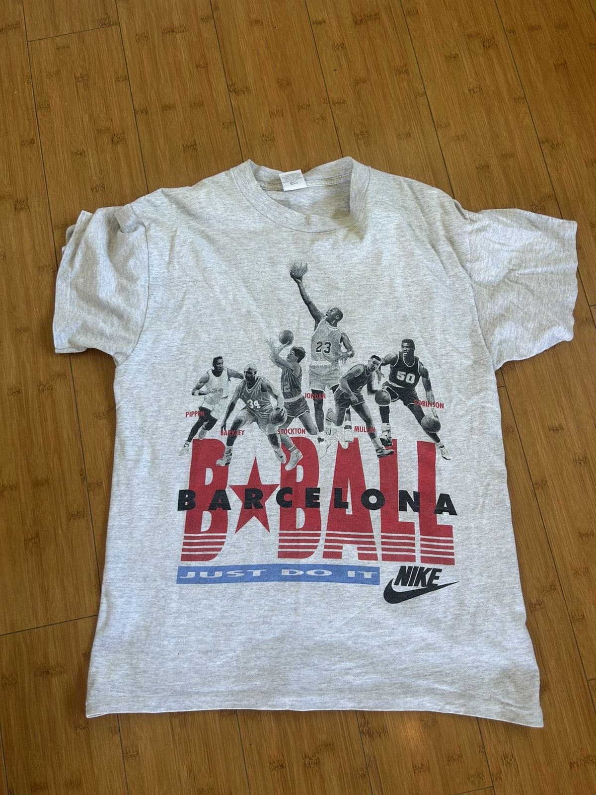 Nike × Vintage Vintage Dream Team Nike Tee Size US L / EU 52-54 / 3 - 1 Thumbnail