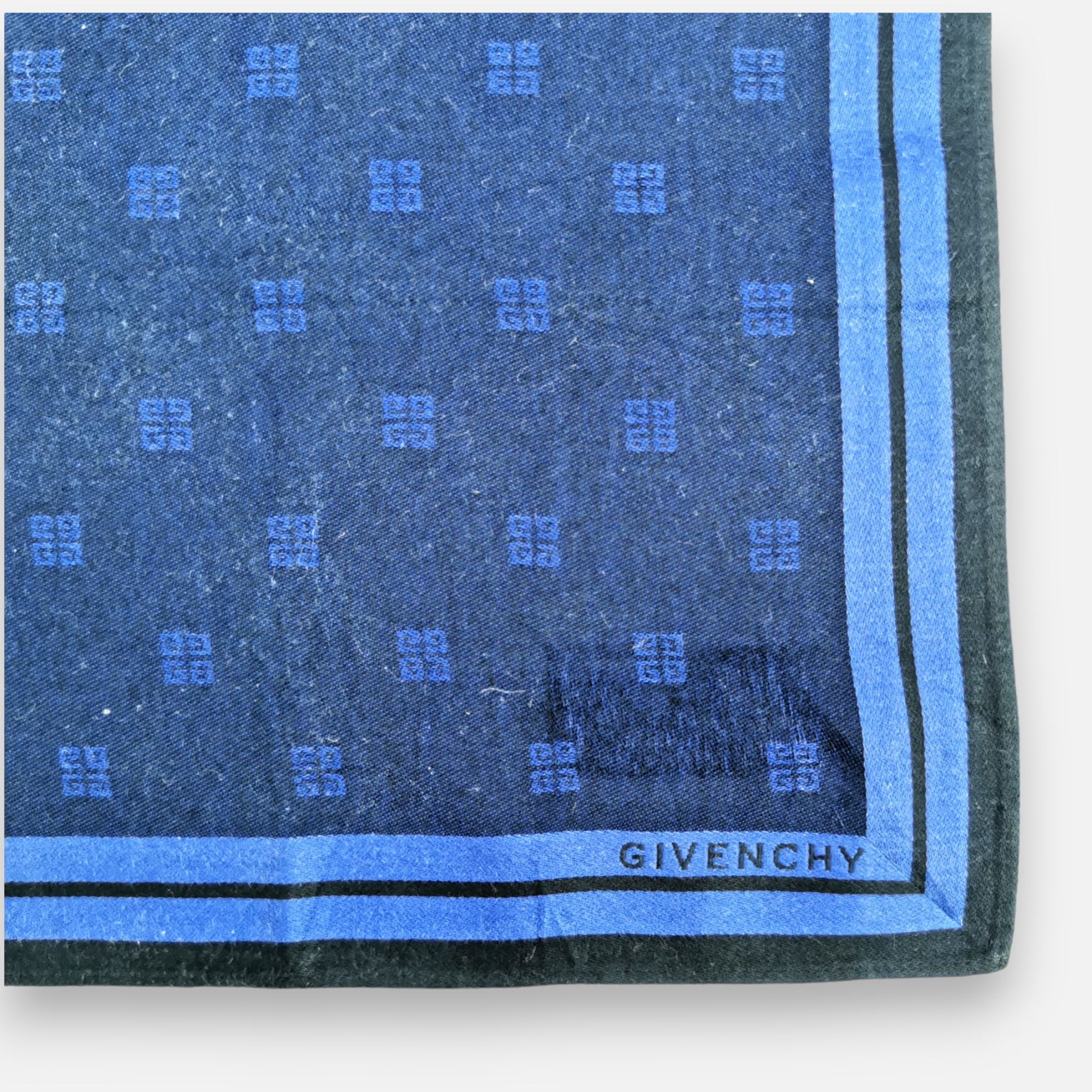 Japanese Brand Vintage Givenchy Handkerchief Neckerchief Bandana Size ONE SIZE - 4 Thumbnail