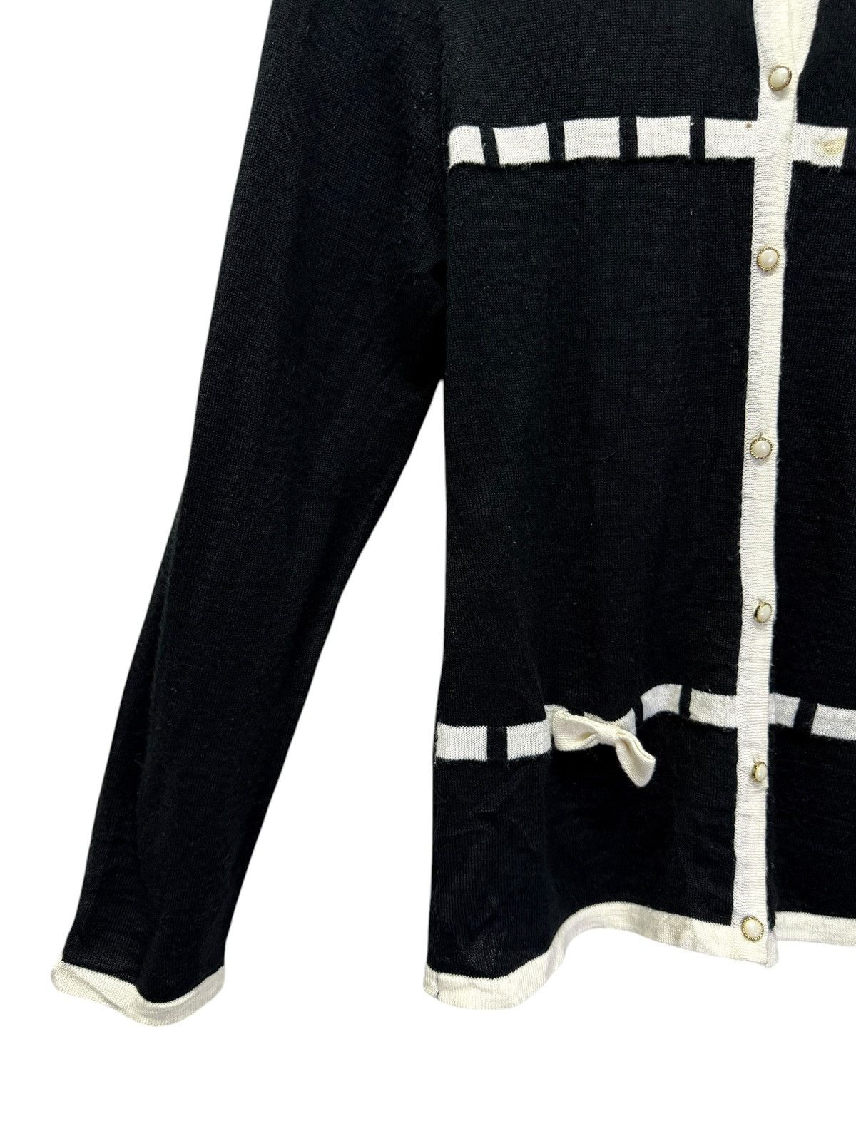 Aran Isles Knitwear Vintage Brodiaea Button Ups Knitwear Cardigan Size XS / US 0-2 / IT 36-38 - 3 Thumbnail