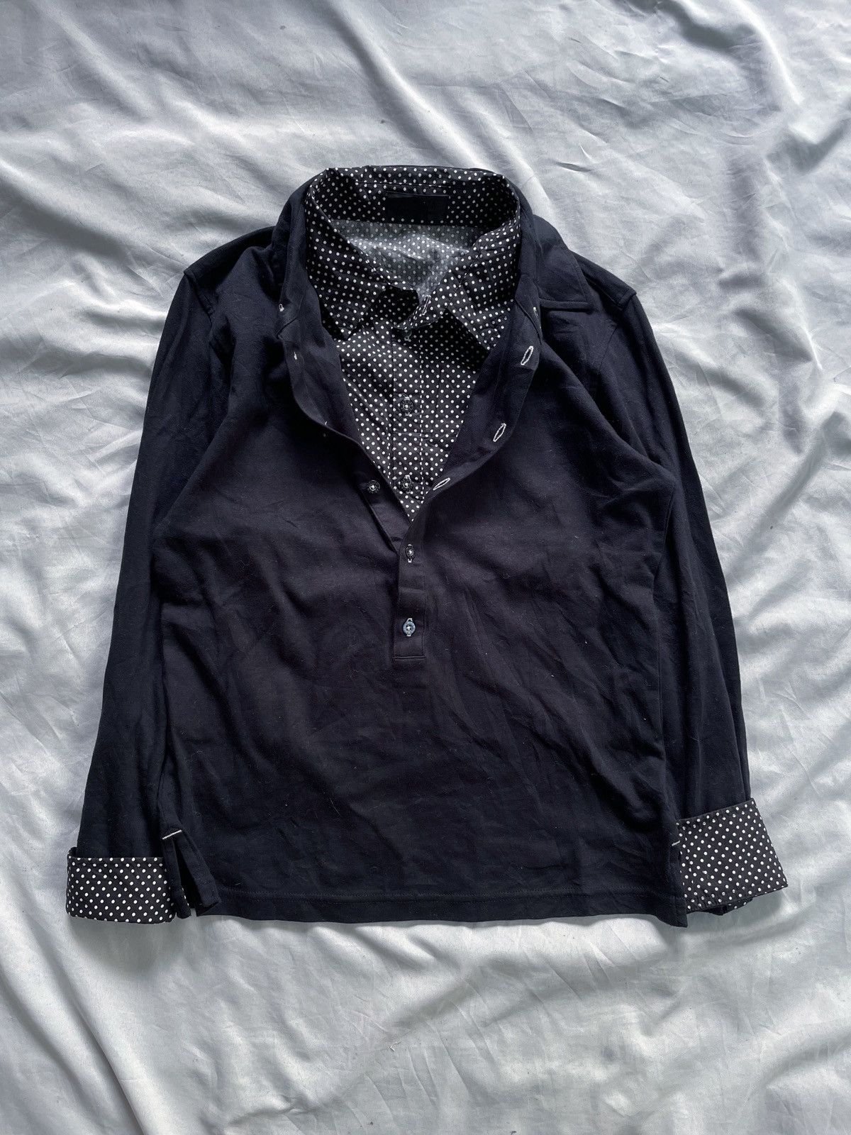 Japanese Brand JAPANESE DOUBLE LAYER A.S.M GOTHIC LONG SLEEVE Size US M / EU 48-50 / 2 - 1 Thumbnail