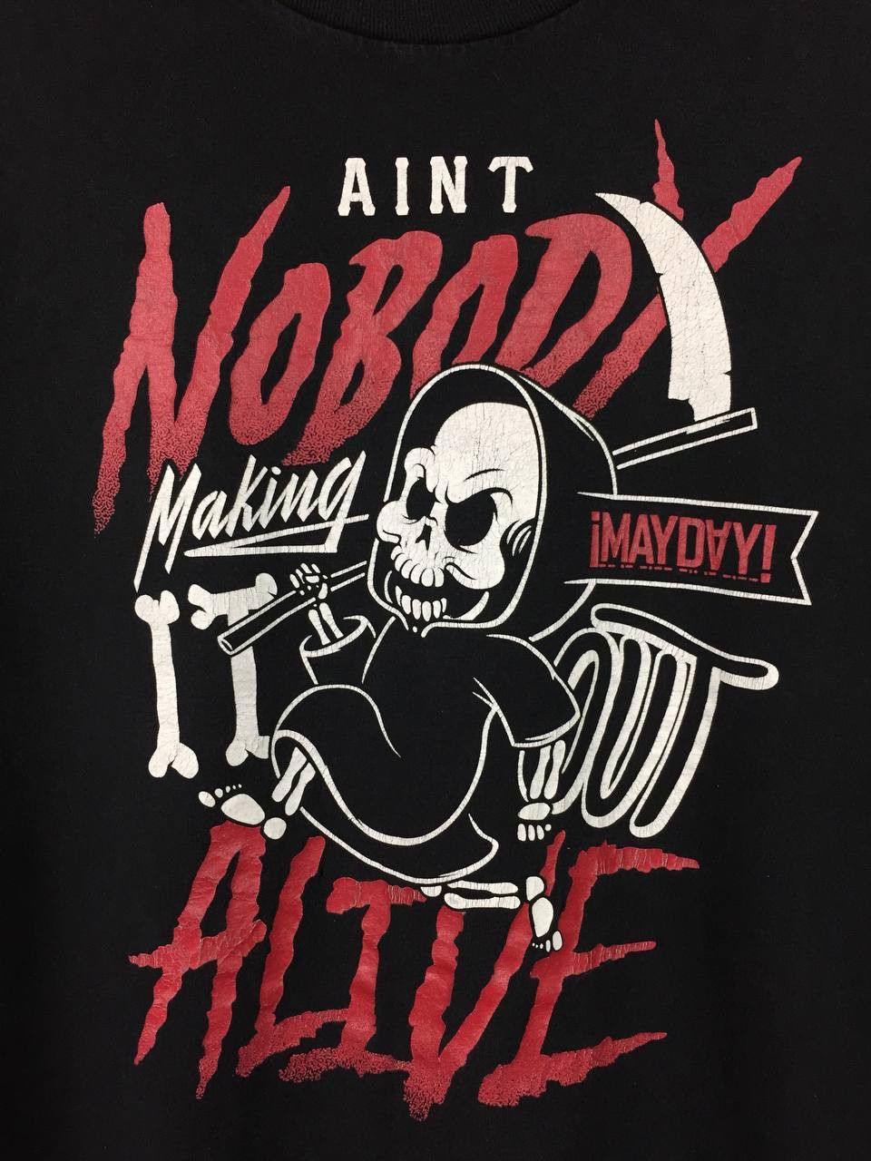Rap Tees Strange Music ¡MAYDAY! Ain't Nobody Making It Out Alive Tee Size US L / EU 52-54 / 3 - 4 Thumbnail