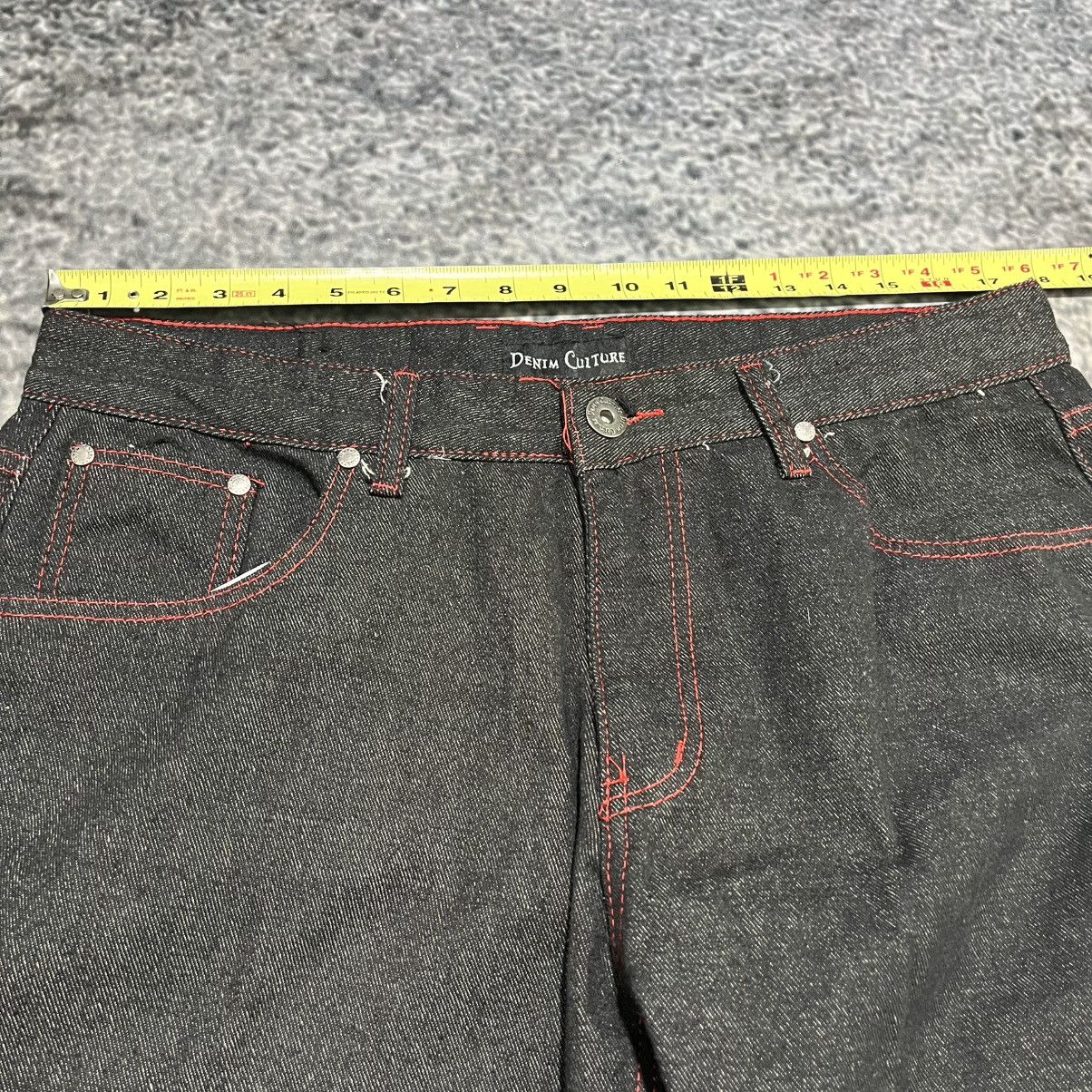 Vintage VINTAGE Y2K DENIM CULTURE BAGGY EMBROIDERED GRUNGE JEANS Size US 34 / EU 50 - 8 Thumbnail