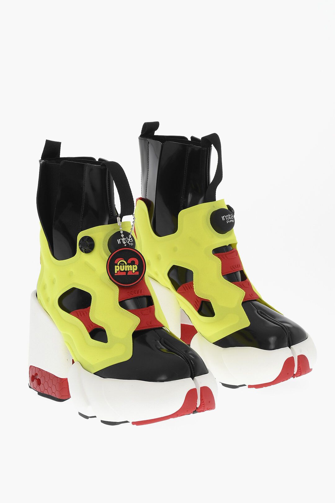 Maison Margiela og1mm1224 Reebok Pull On Tabi Booties in Multicolor Size US 8 / IT 38 - 2 Thumbnail