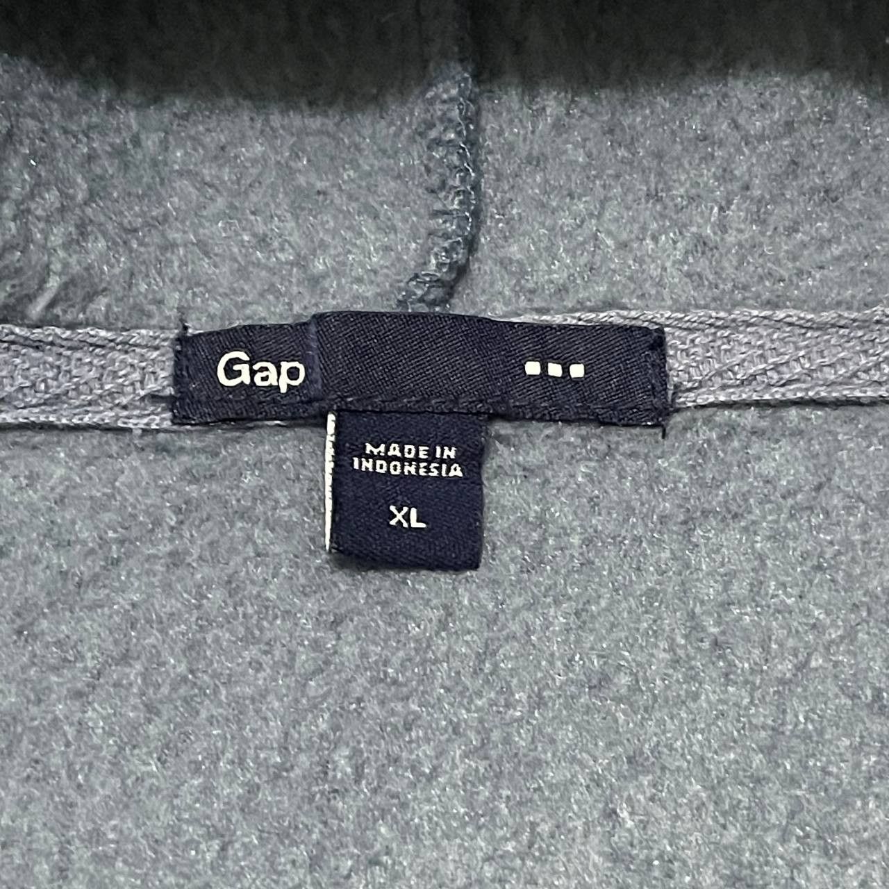 Gap Vintage Gap Big Logo Fleece Hoodie Size US XL / EU 56 / 4 - 6 Thumbnail
