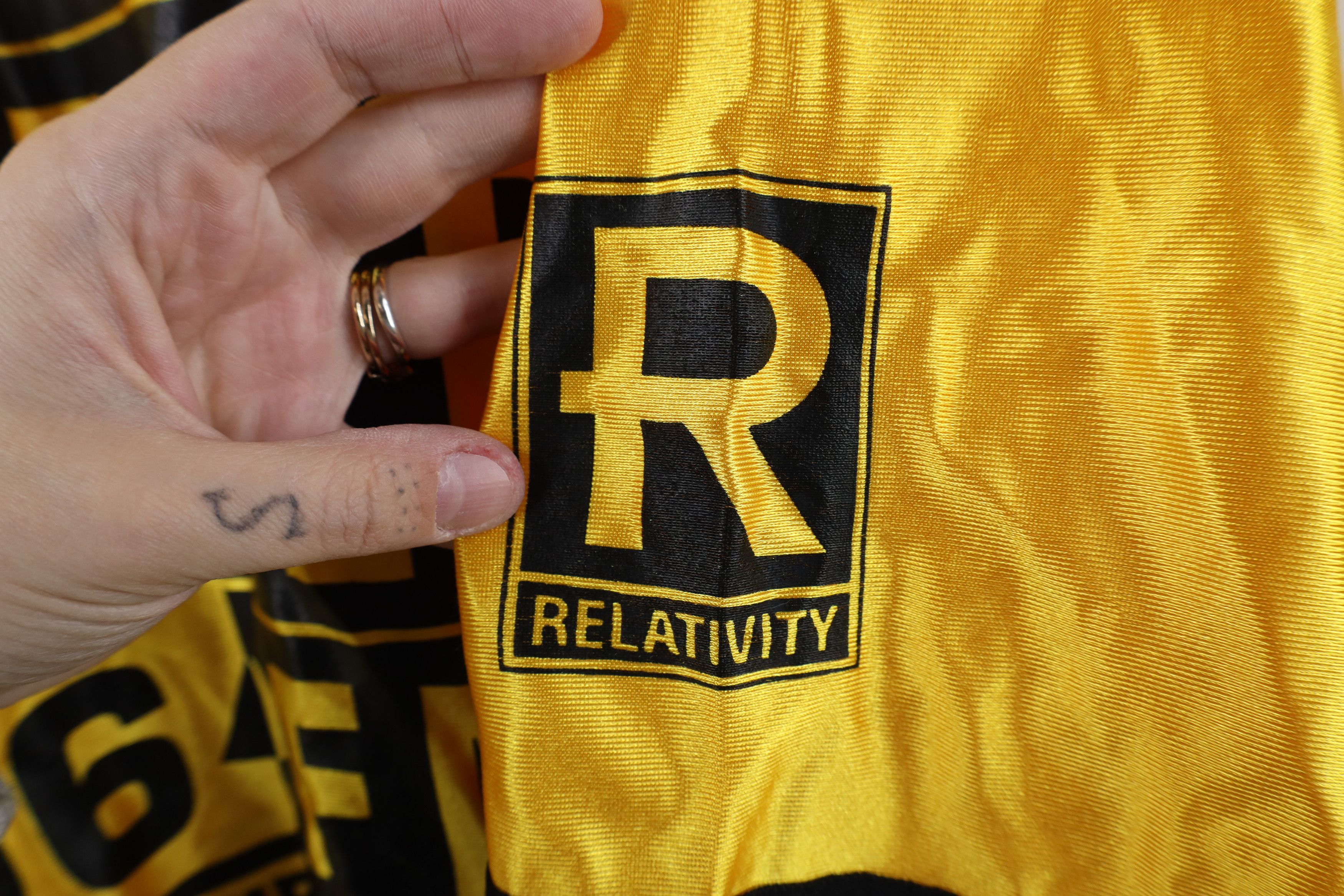 Vintage Vintage 90s Streetwear Hip Hop Lives Football Jersey USA Size US XXL / EU 58 / 5 - 4 Thumbnail