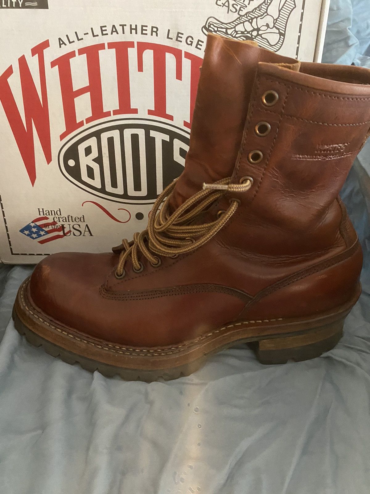 White's Boots Whites 8” Bounty Hunter - 10.5EE W&C Size US 10.5 / EU 43-44 - 1 Thumbnail