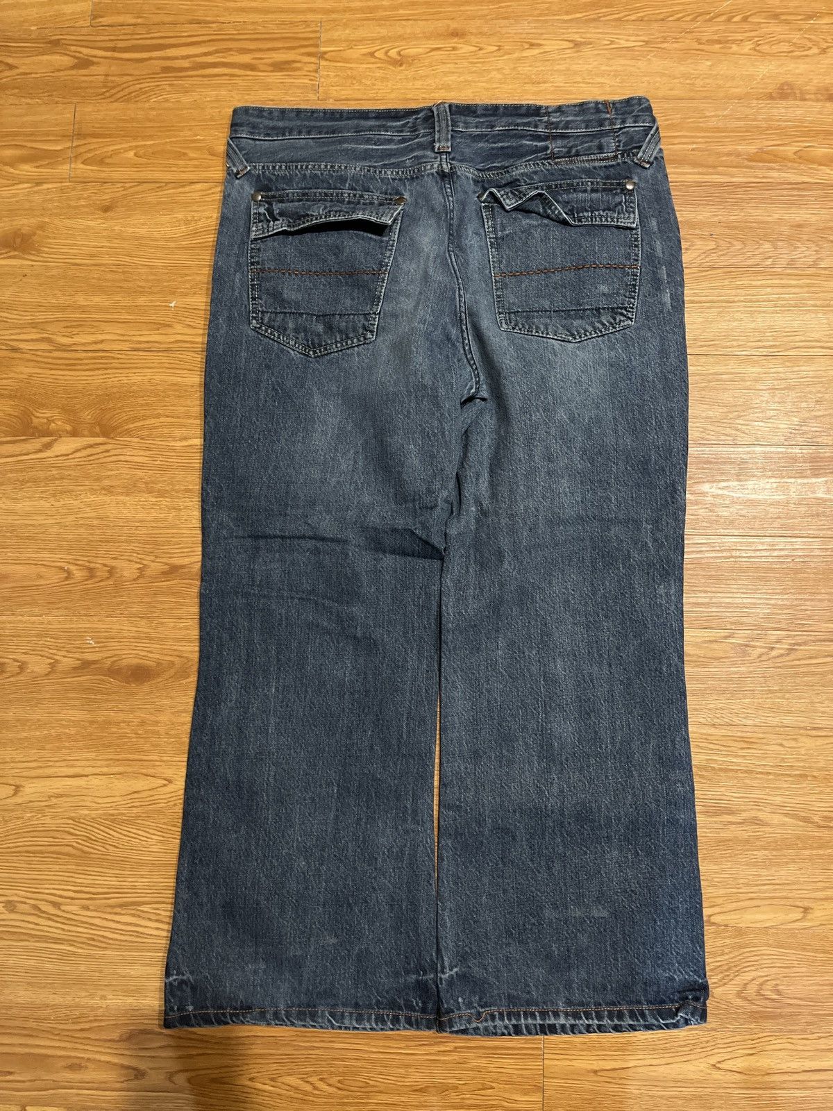 Vintage vintage baggy skater “no boundaries” jeans Size US 38 / EU 54 - 1 Thumbnail