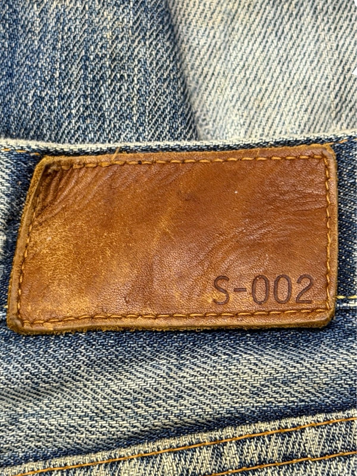 Uniqlo Vintage Uniqlo S-002 Japanese Market Jeans | Vintage Wash 35 Size US 35 - 10 Thumbnail