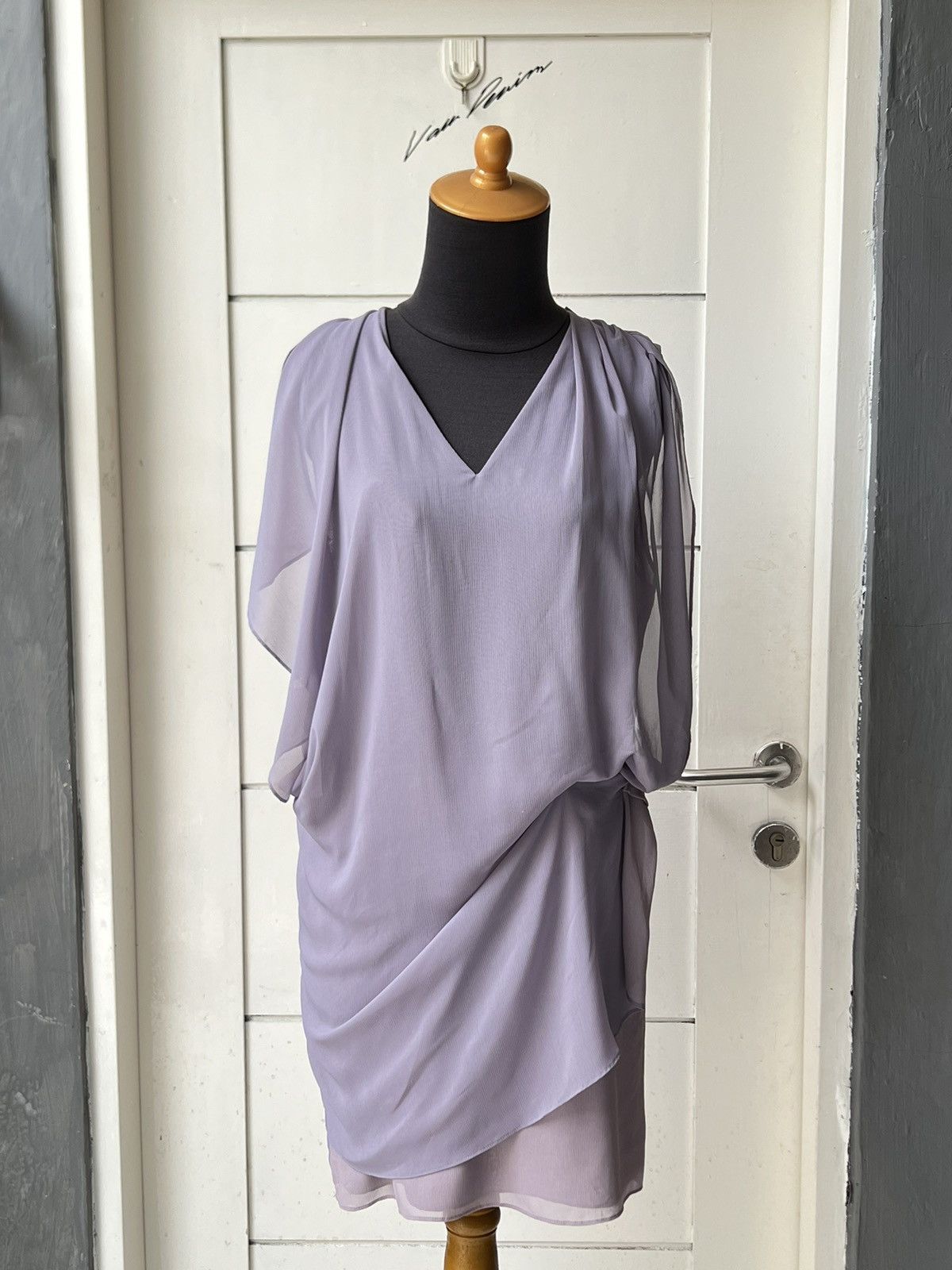 ACNE Purple Midi Dress