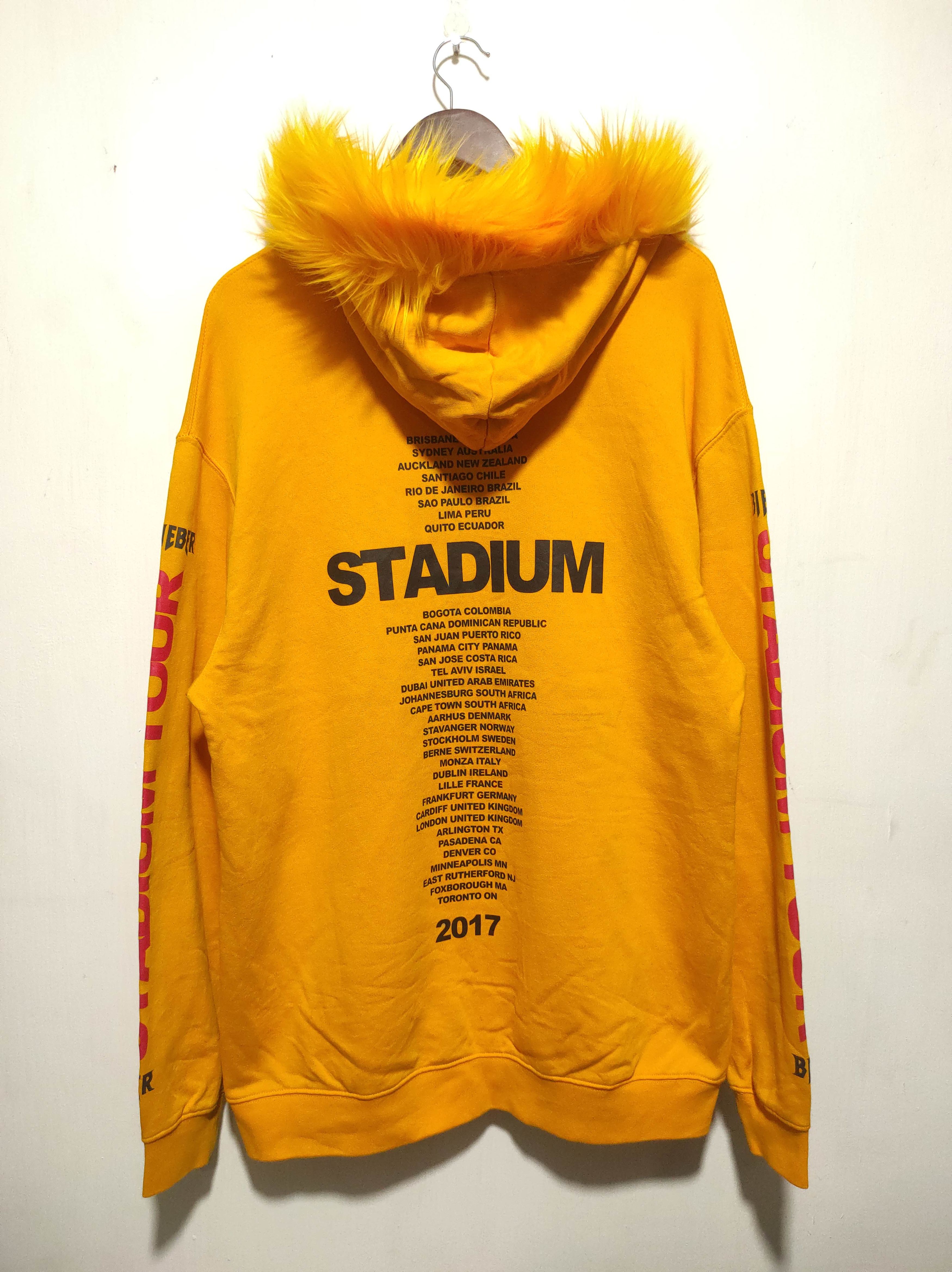 H&M Team Bieber Fur Hoodie IfSixWasNine LGB style Size US L / EU 52-54 / 3 - 13 Thumbnail