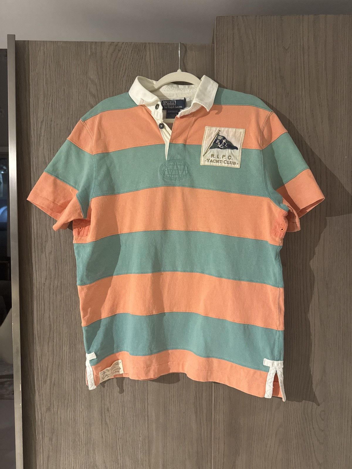 Polo Ralph Lauren Vintage Polo Ralph Lauren Yacht Club Polo Shirt Size US L / EU 52-54 / 3 - 1 Thumbnail
