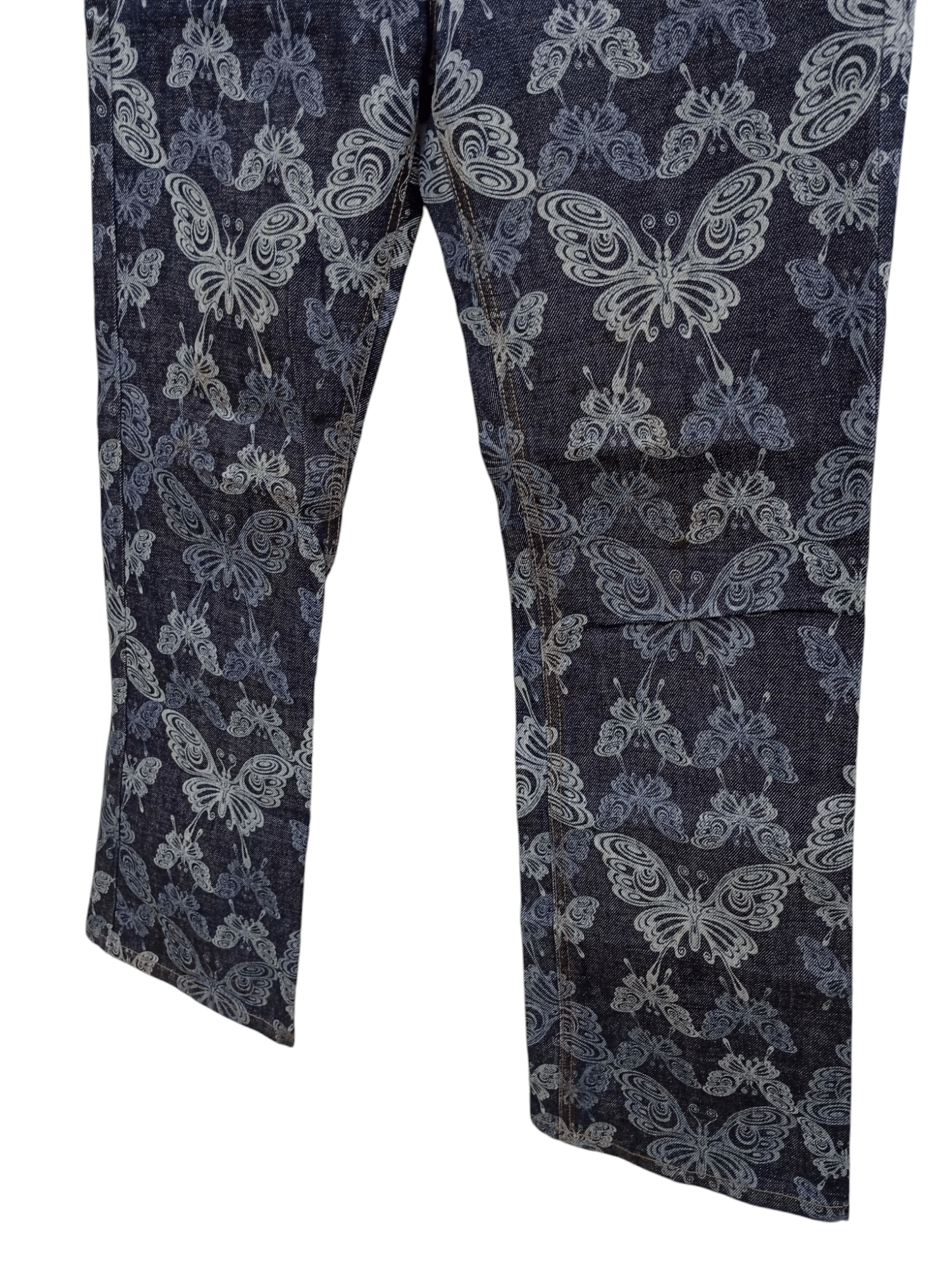Japanese Brand × Vintage 🔥🔥Ozone Community Full Print Butterfly Motif Pants Jeans Size US 28 / EU 44 - 14 Thumbnail