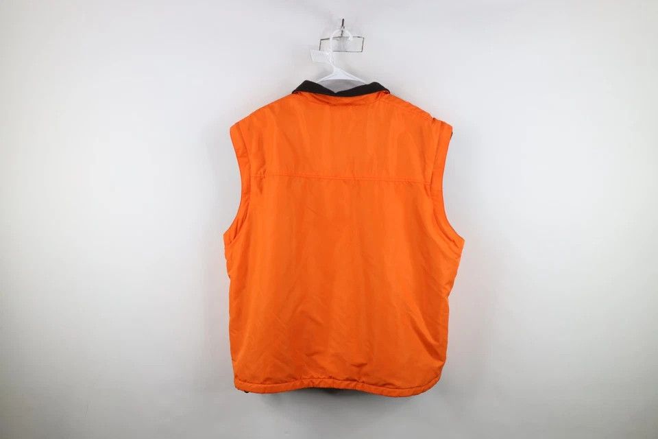 Vintage Vintage NFL Reversible Cleveland Browns Football Vest Jacket Size US XL / EU 56 / 4 - 9 Thumbnail