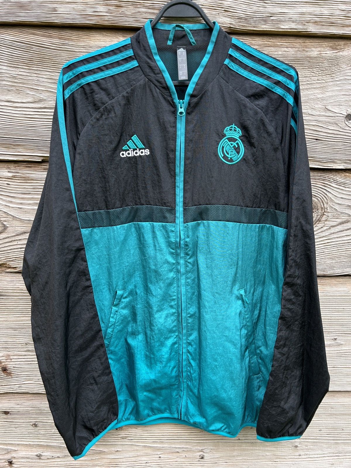Adidas Adidas Real Madrid Icons Woven Zippered Jacket 2021 GR4251 Size US S / EU 44-46 / 1 - 1 Thumbnail