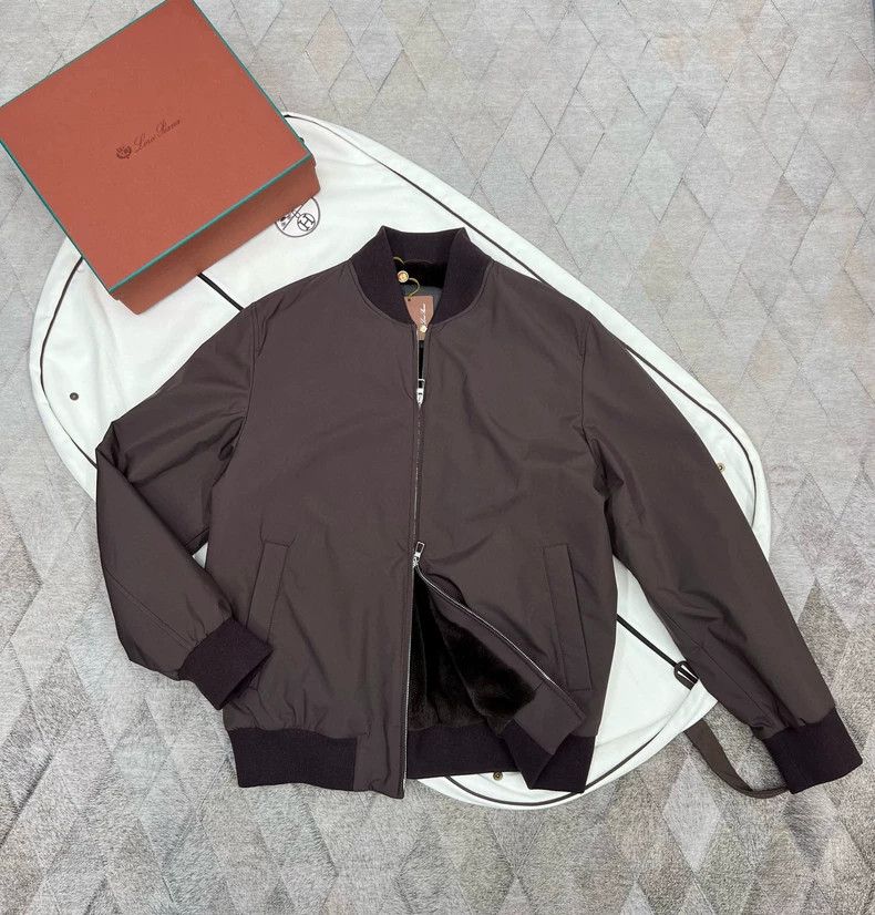 Loro Piana LORO PIANA Men's fur Bomber jacket Size US L / EU 52-54 / 3 - 1 Thumbnail