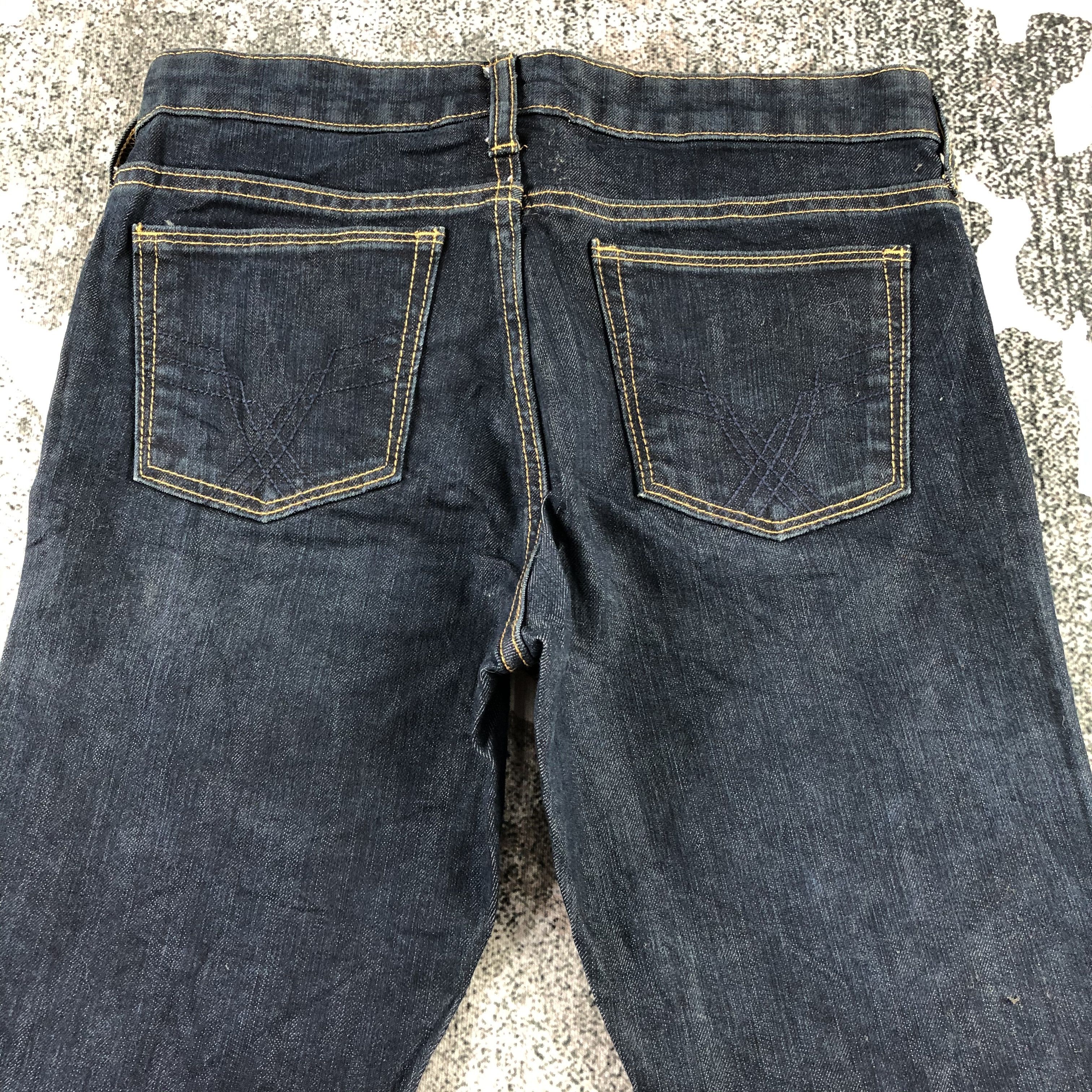 Gap Gap Jeans Dark Blue Flare Denim KJ1278 Size US 29 - 4 Thumbnail