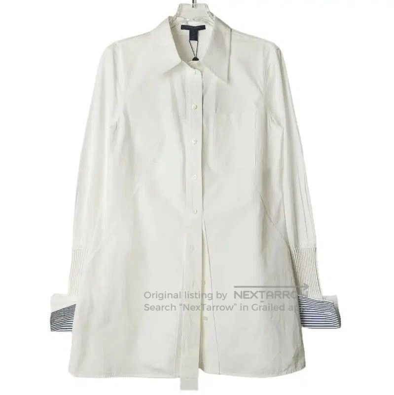 Other Louis Vuitton White Cotton Women's Shirt . Size M / US 6-8 / IT 42-44 - 1 Thumbnail