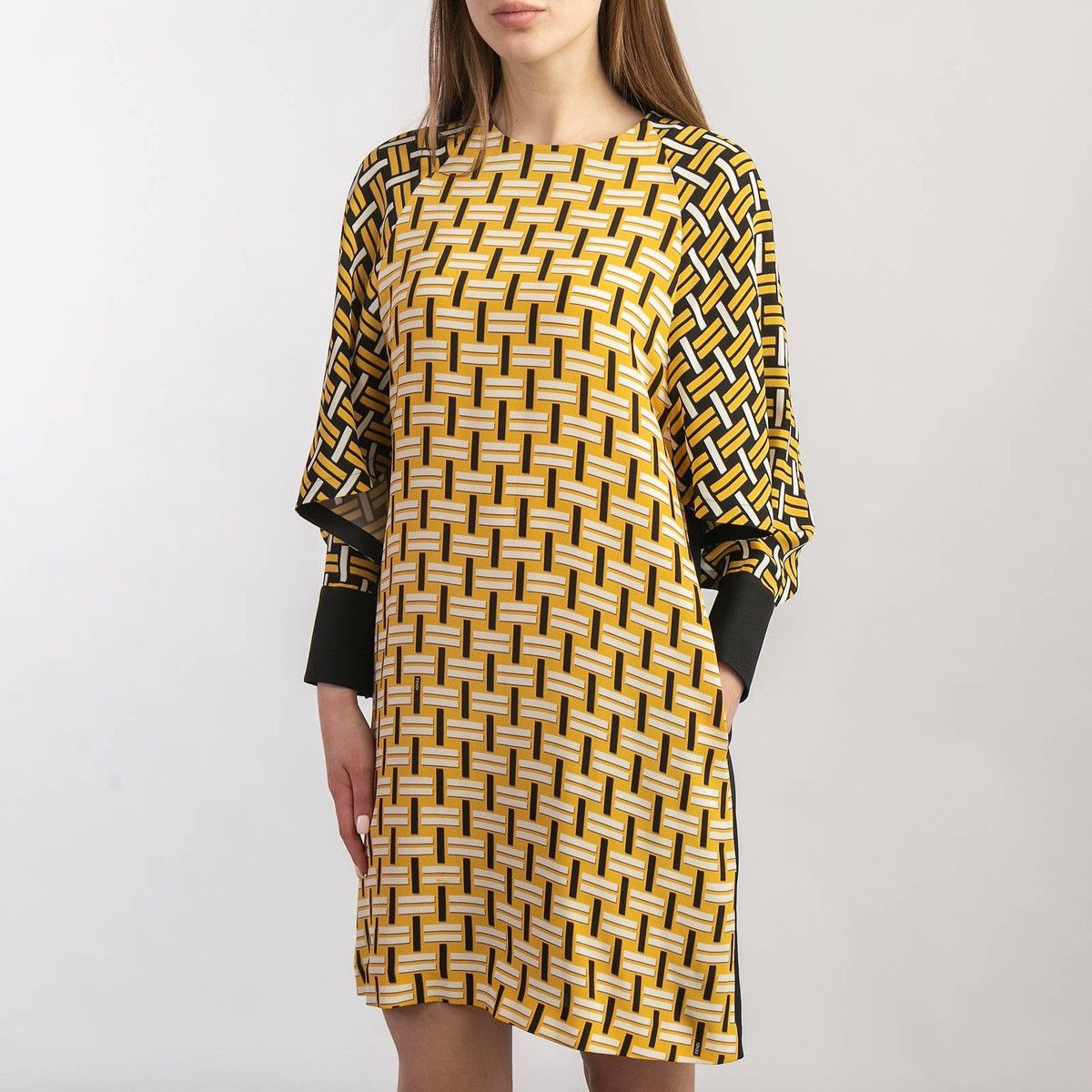 Fendi Fendi 2014 Resort Collection Silk Midi Dress Size M / US 6-8 / IT 42-44 - 17 Thumbnail