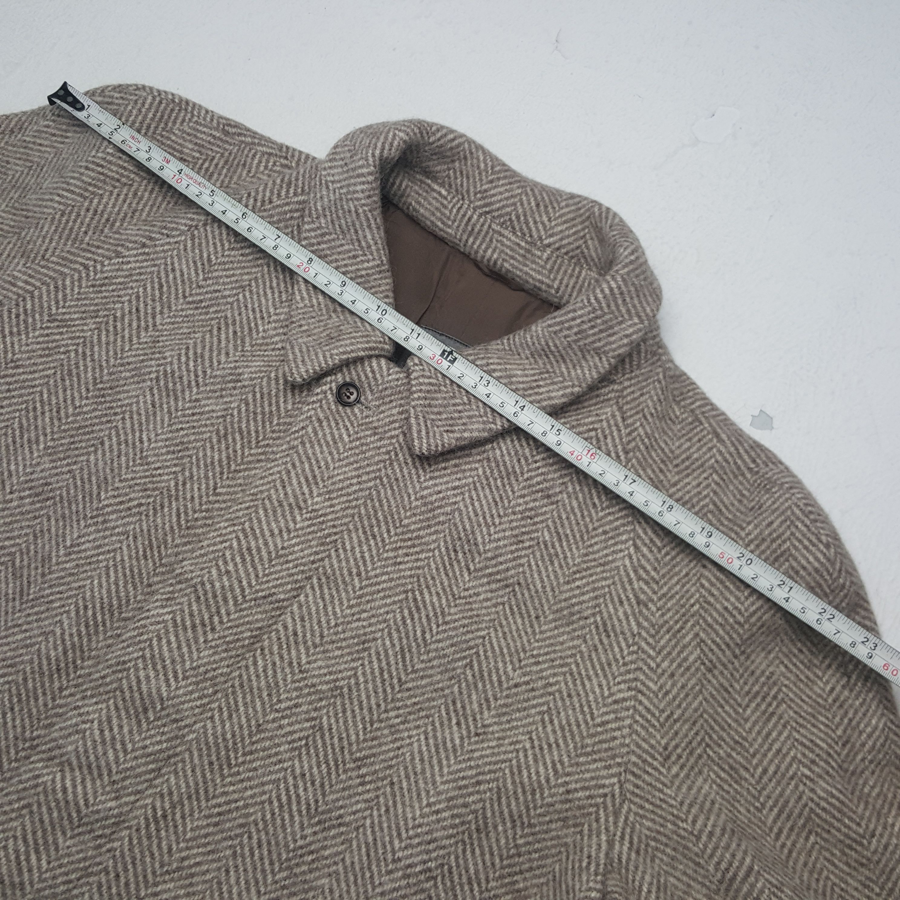 Christian Dior Monsieur × Vintage Vintage Christian Dior Monsieur Wool Trench Coat Jacket Size US L / EU 52-54 / 3 - 4 Thumbnail