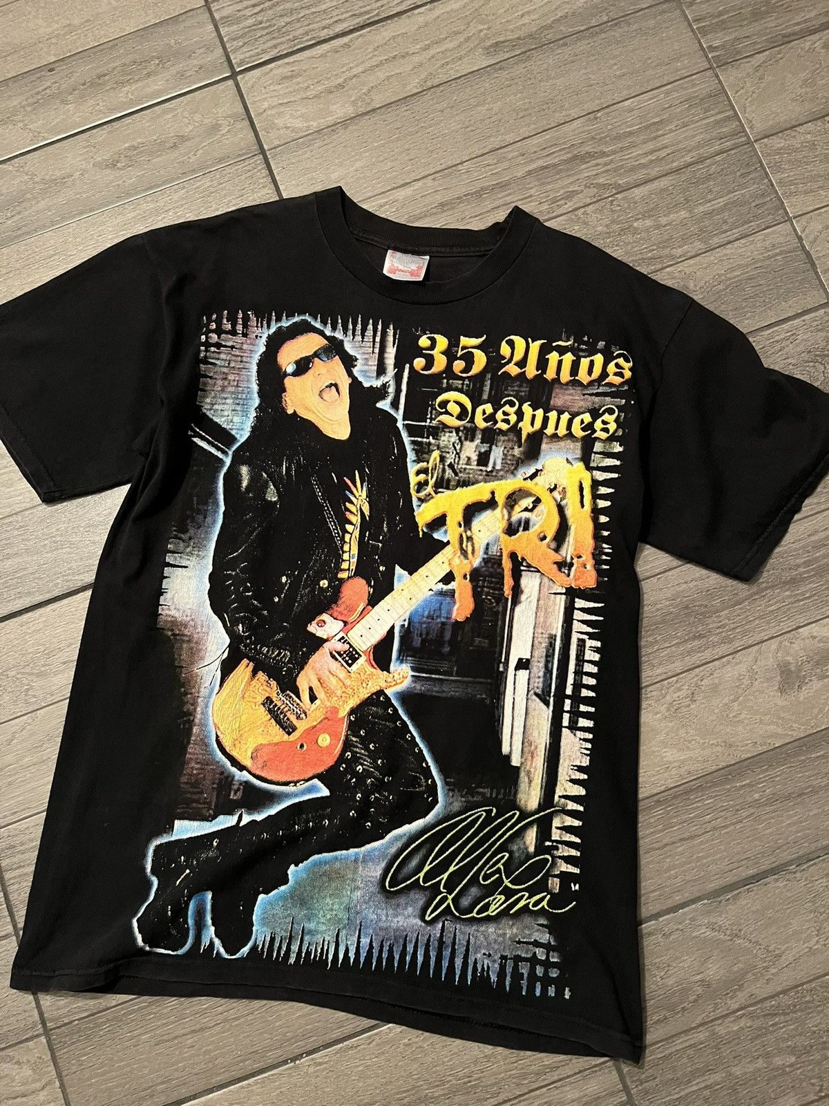 Band Tees Vtg El Tri band tee Size US XL / EU 56 / 4 - 1 Thumbnail