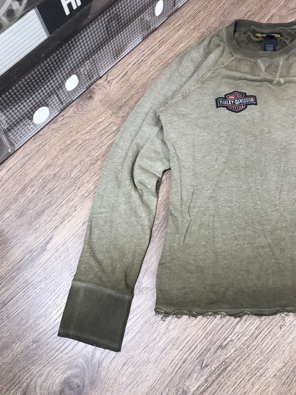 Harley Davidson Harley Davidson Sweatshirt Metal Big Logo Size US XL / EU 56 / 4 - 3 Thumbnail