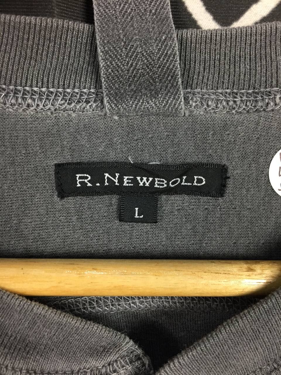 R.Newbold R. Newbold Slub Cotton Long Sleeve Henley Tee Size L Size US L / EU 52-54 / 3 - 9 Thumbnail