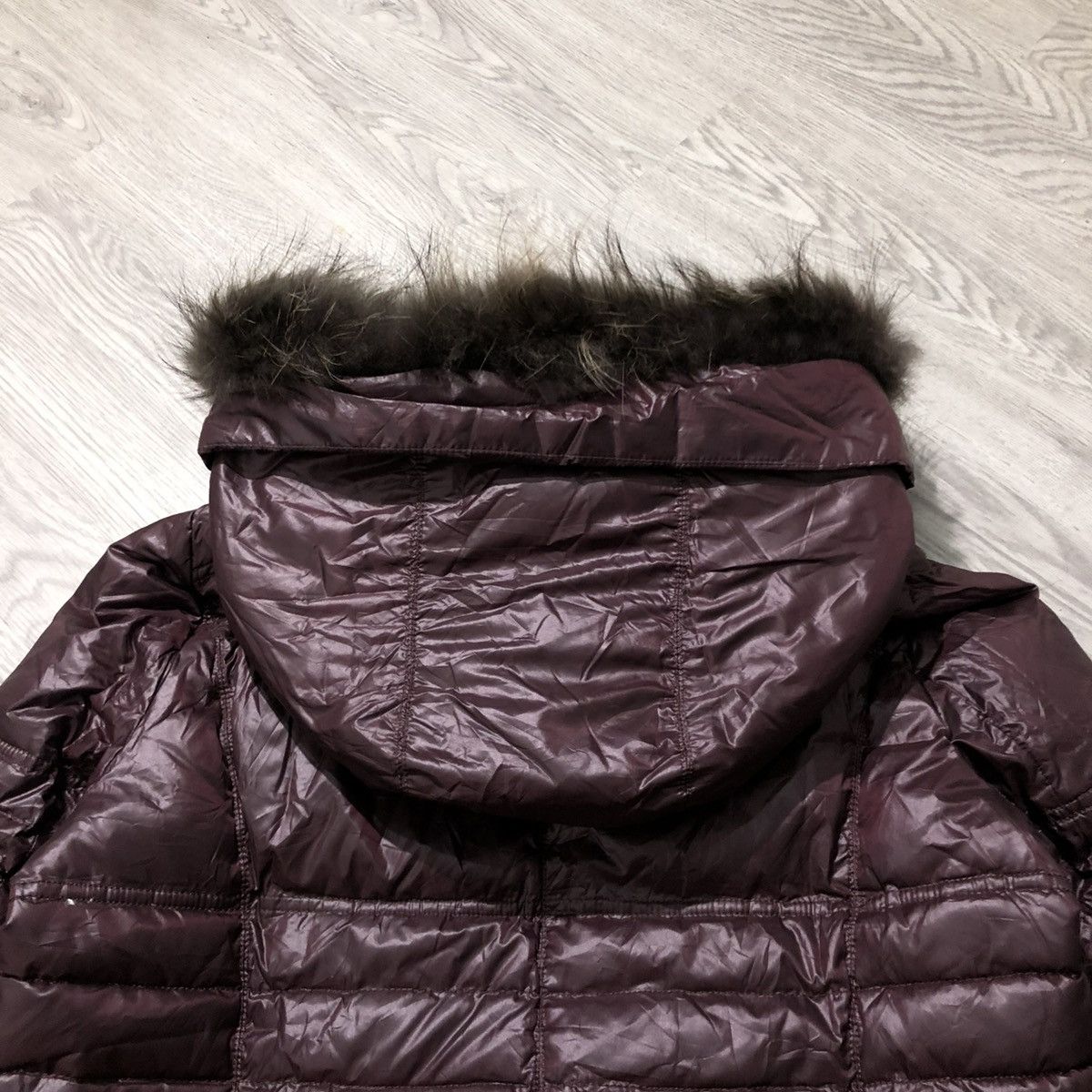 Japanese Brand 2000s Ragello Puffer Down Jacket Fur Ziphoodie Lgb Size US L / EU 52-54 / 3 - 16 Thumbnail