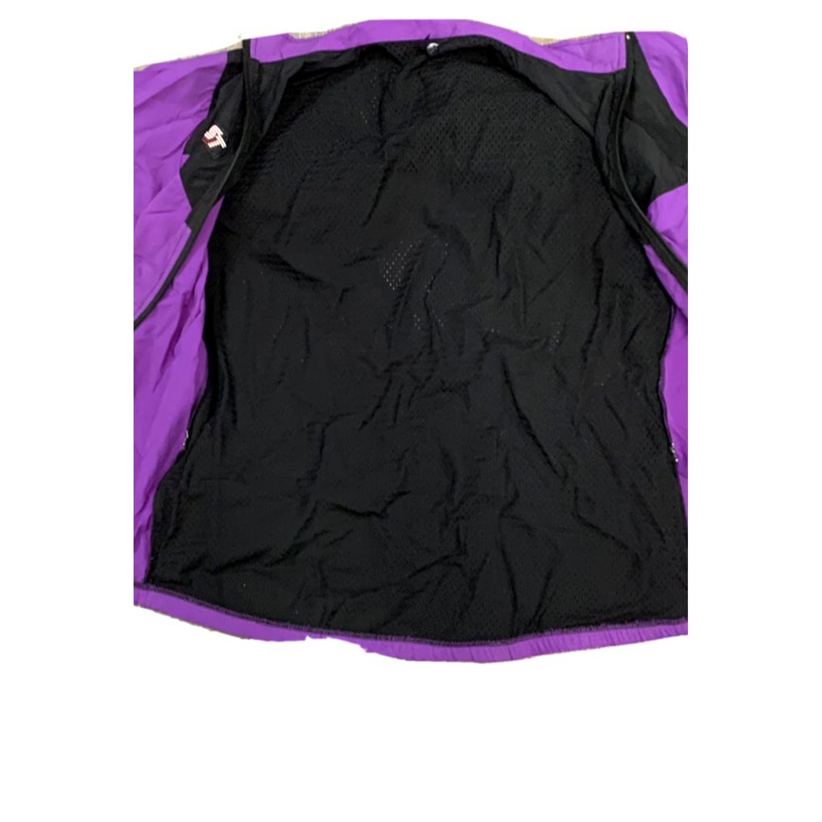 Vintage VINTAGE ST Cycling Windbreaker Jacket Mens Large Purple Nylon Made USA Size US L / EU 52-54 / 3 - 5 Thumbnail