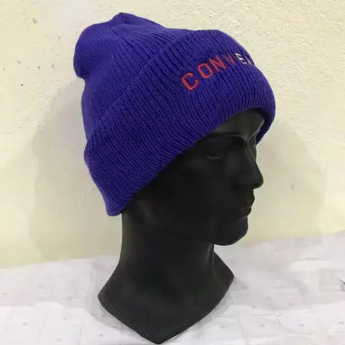 Converse Converse Spellout Beanie Hat Size ONE SIZE - 3 Thumbnail