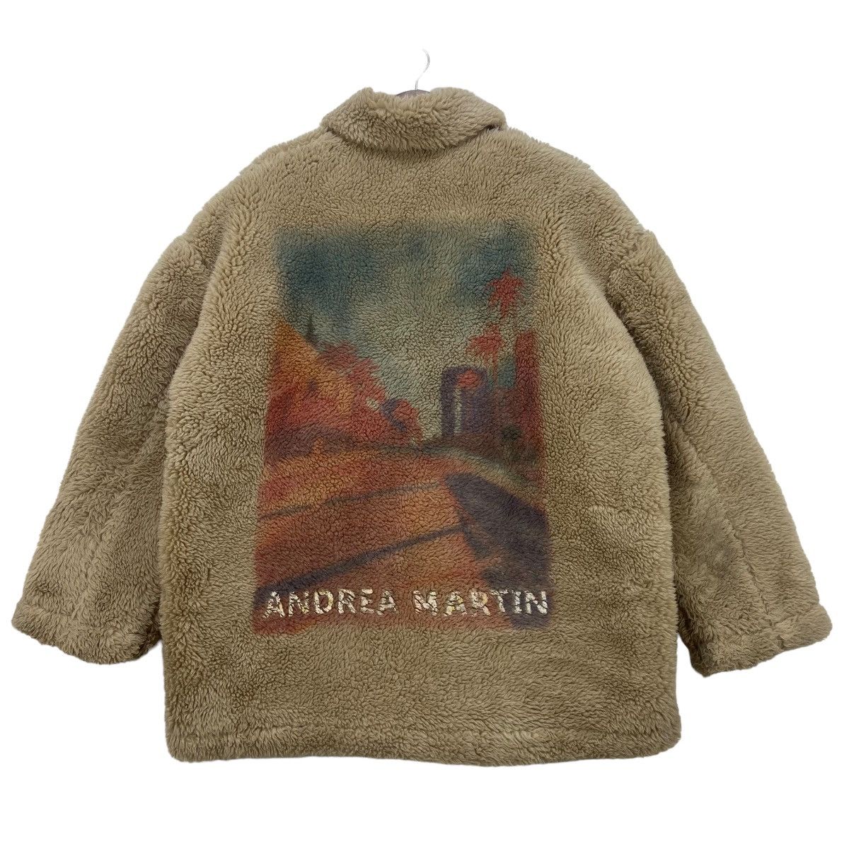 Designer American Actresses Andrea Martin City View Kid Mohair Sherpa Size L / US 10 / IT 46 - 2 Thumbnail