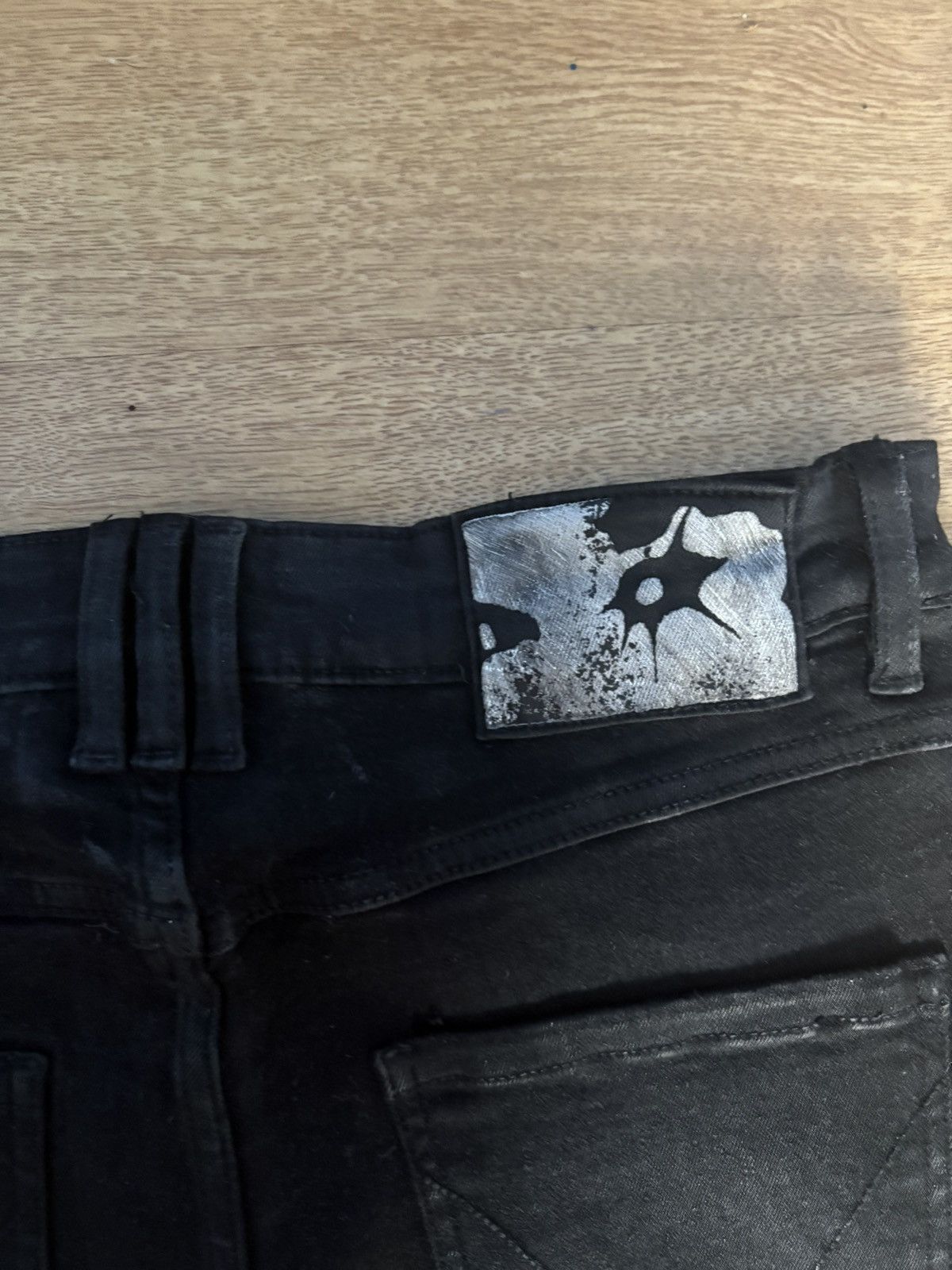 Other Witness Valley Oil Spill Flared Denim Size US 32 / EU 48 - 3 Thumbnail