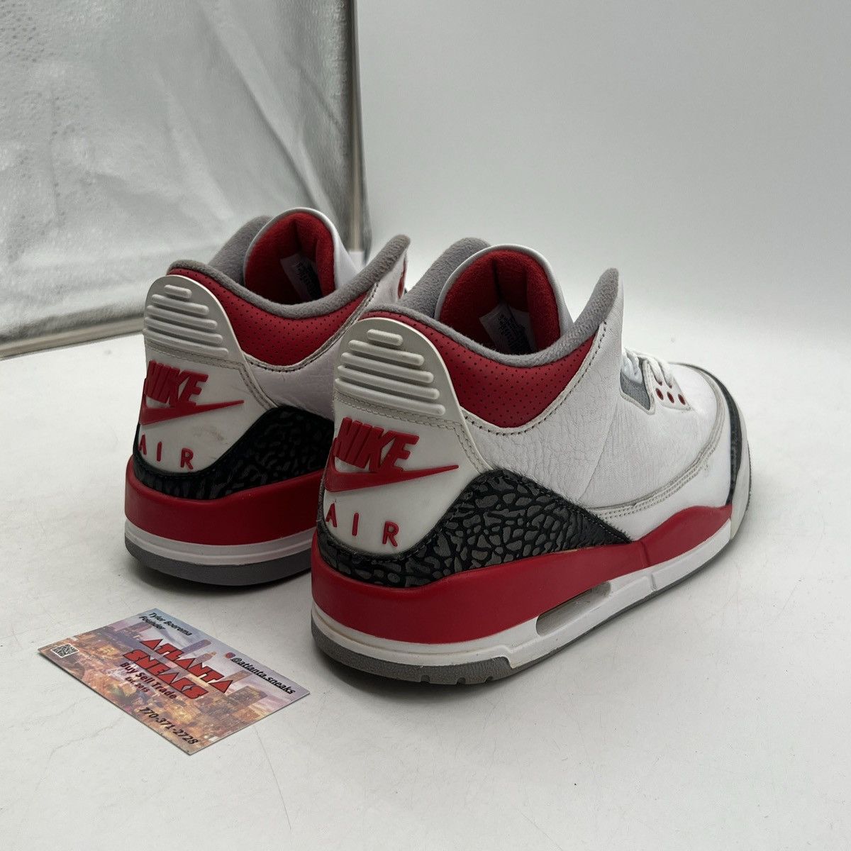 Jordan Brand Air Jordan 3 fire red Size US 9.5 / EU 42-43 - 5 Thumbnail