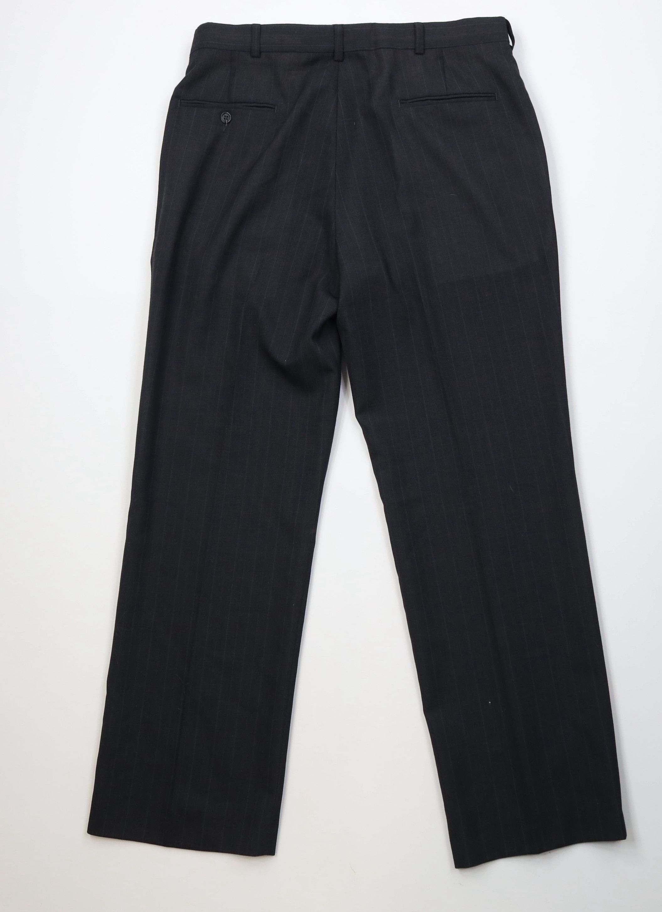 Vintage Vintage 90s Streetwear Worsted Wool Wide Leg Chino Pants Size US 36 / EU 52 - 9 Thumbnail