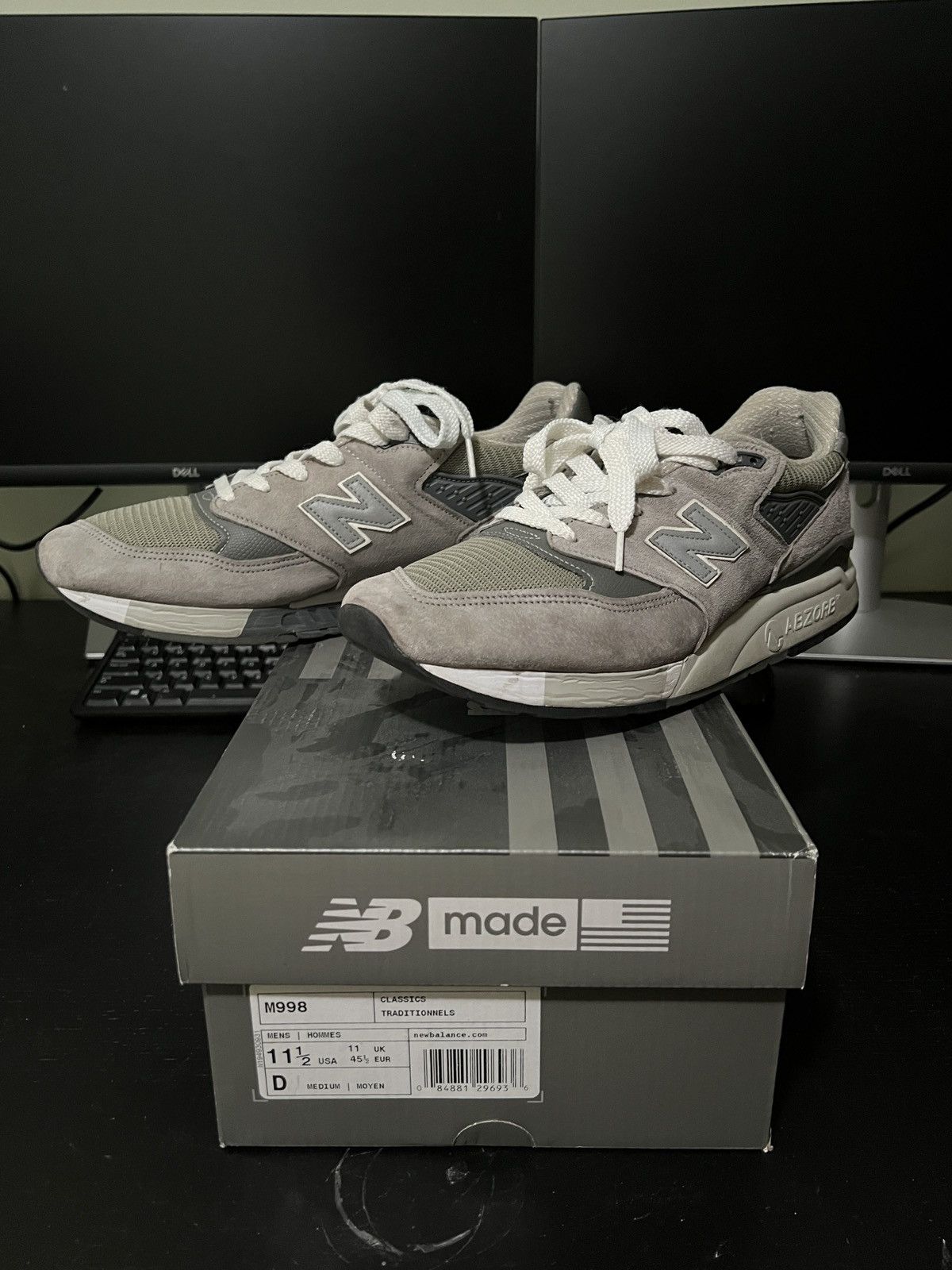 New Balance New Balance M998 Size US 11.5 / EU 44-45 - 3 Thumbnail