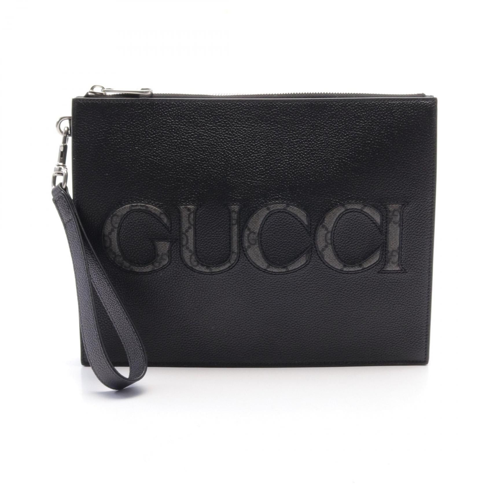 Gucci Gucci Black GG Imprime Coated Canvas Messenger Bag | Grailed