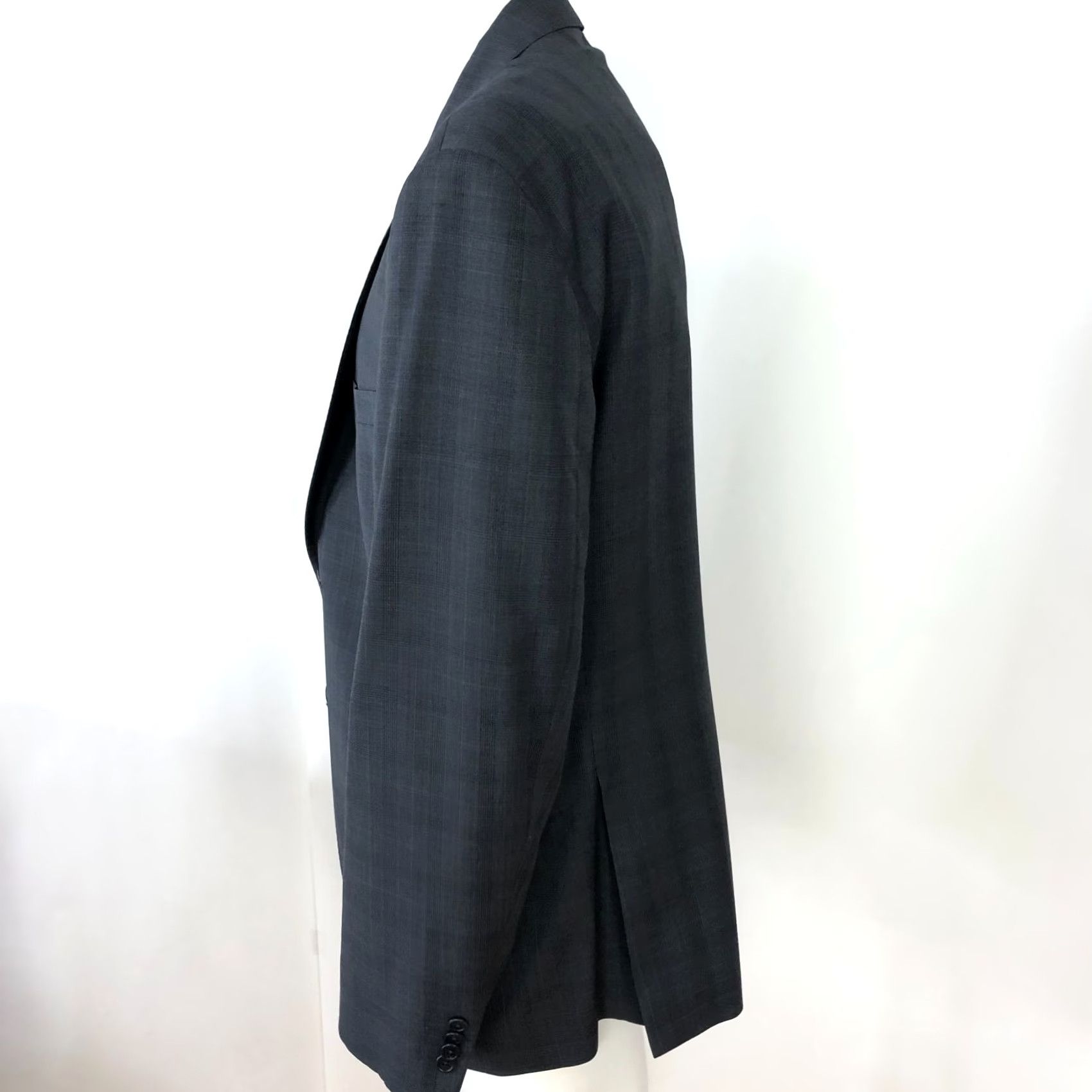 Ermenegildo Zegna VINTAGE Ermenegildo Zegna Cloth Saks Fifth 44 Blazer Sport Coat Jacket Gray MINT Size 44R - 2 Thumbnail