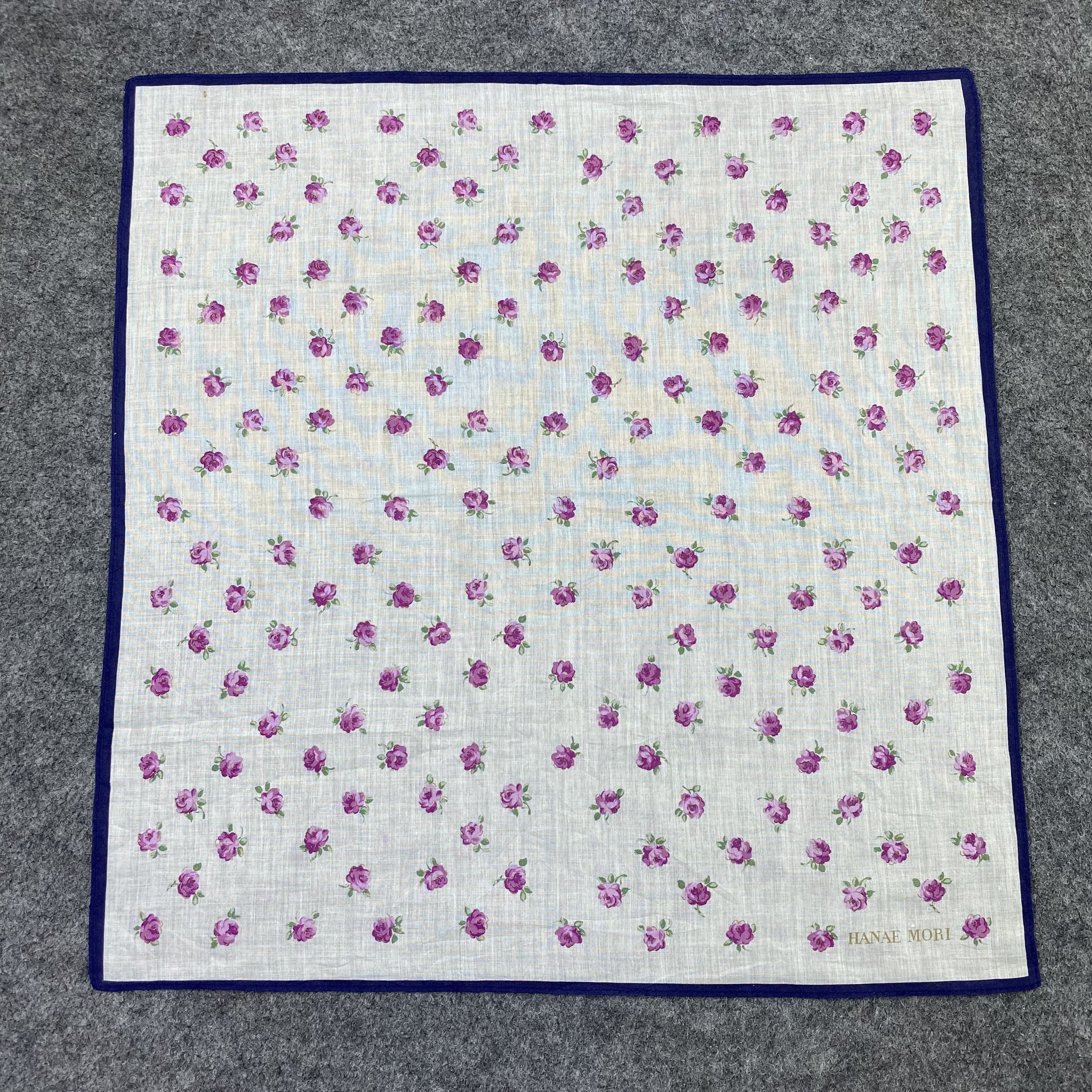 Hanae Mori Hanae Mori Handkerchief / Bandana / Neckerchief-B2394 Size ONE SIZE - 3 Thumbnail