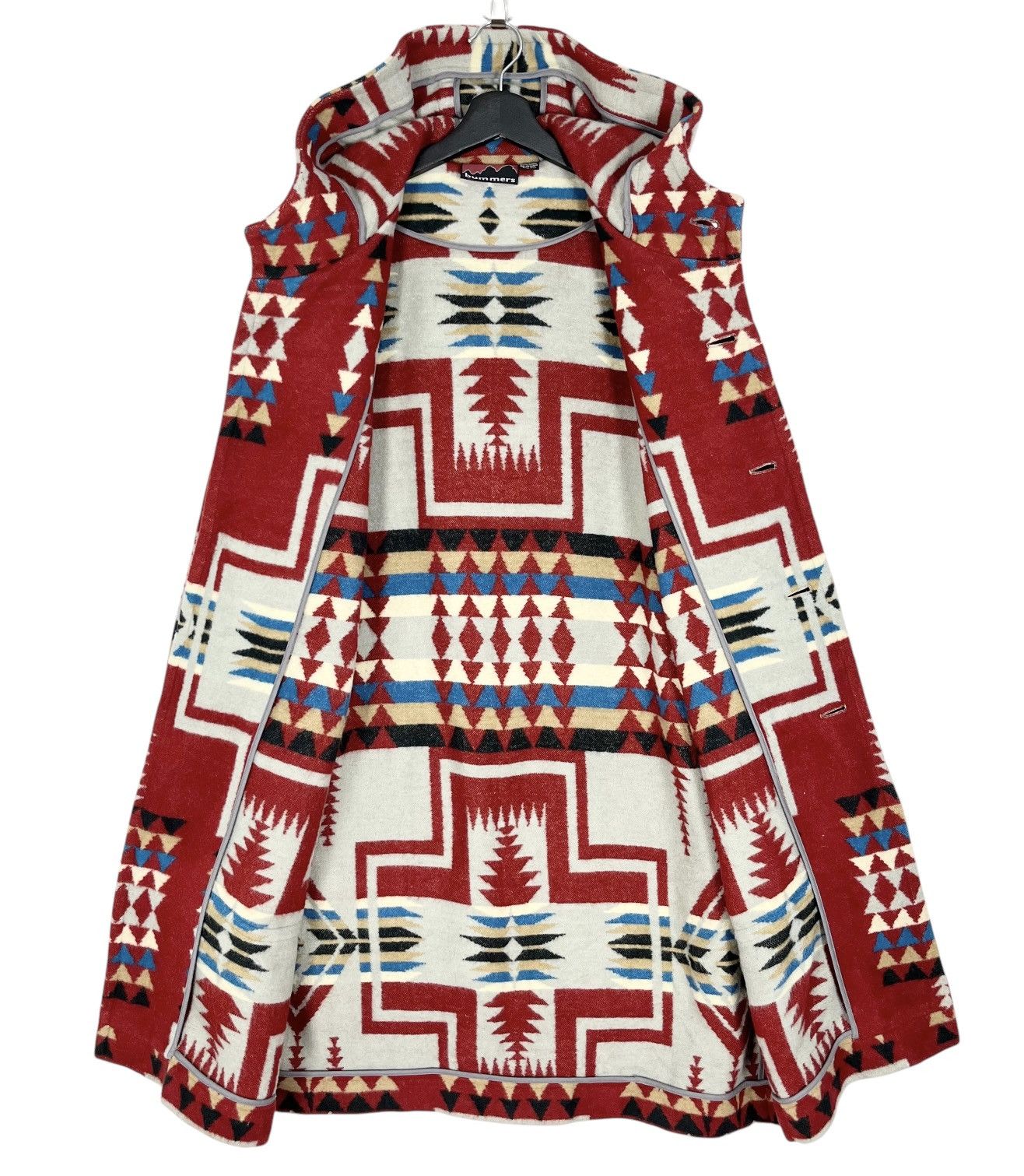 Native Bummers Outdoor Navajo Wool Hoodie Coat Size M / US 6-8 / IT 42-44 - 7 Thumbnail