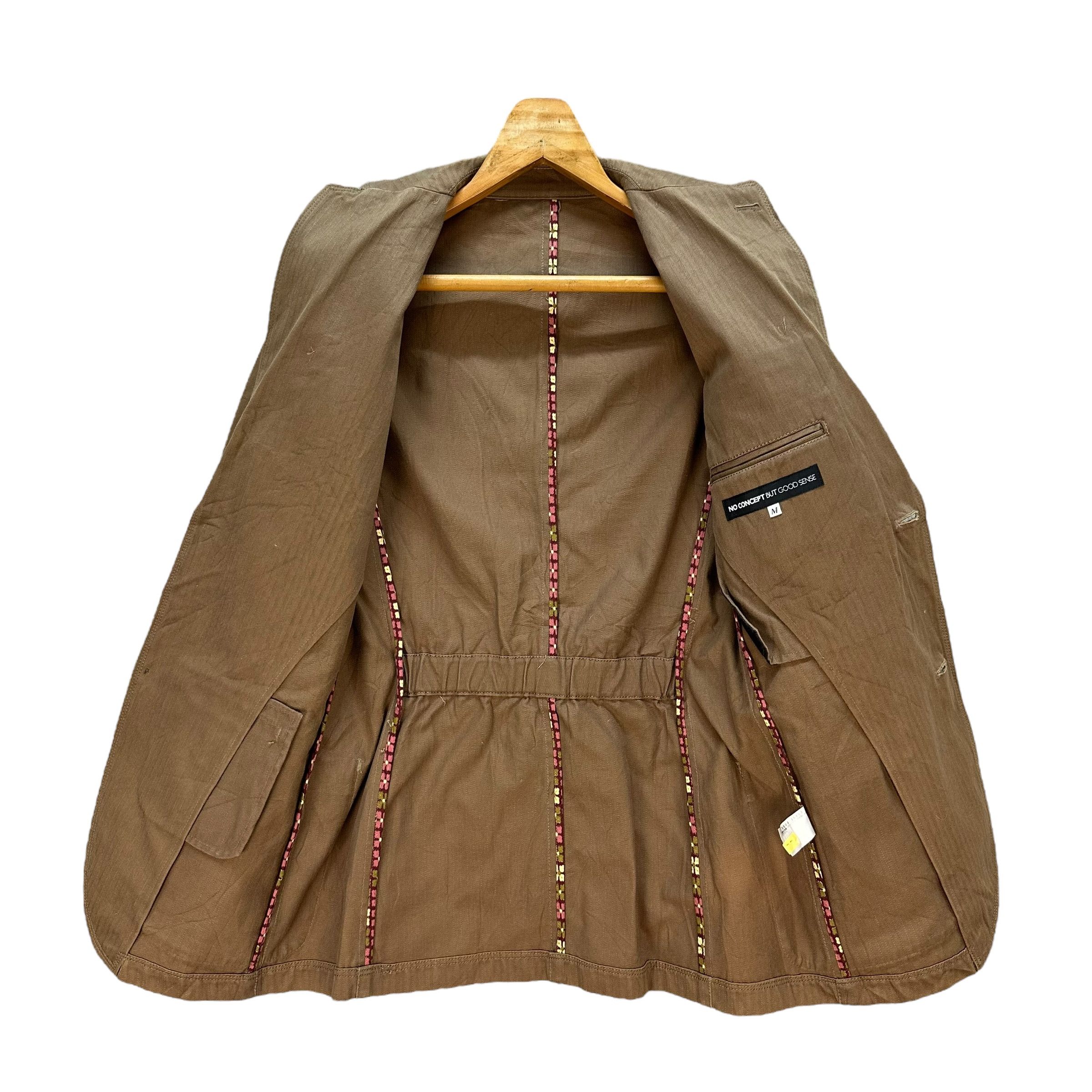 Japanese Brand NO CONCEPT BUT GOOD SENSE Menswear Jacket #A71-1726 Size M / US 6-8 / IT 42-44 - 6 Thumbnail