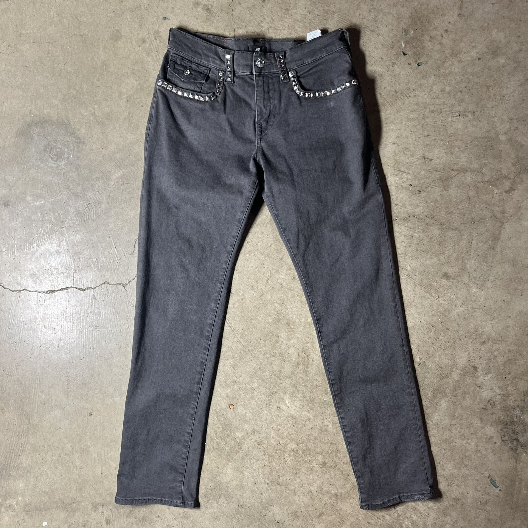 True Religion True Religion Studded Flap Denim Size US 31 - 4 Thumbnail