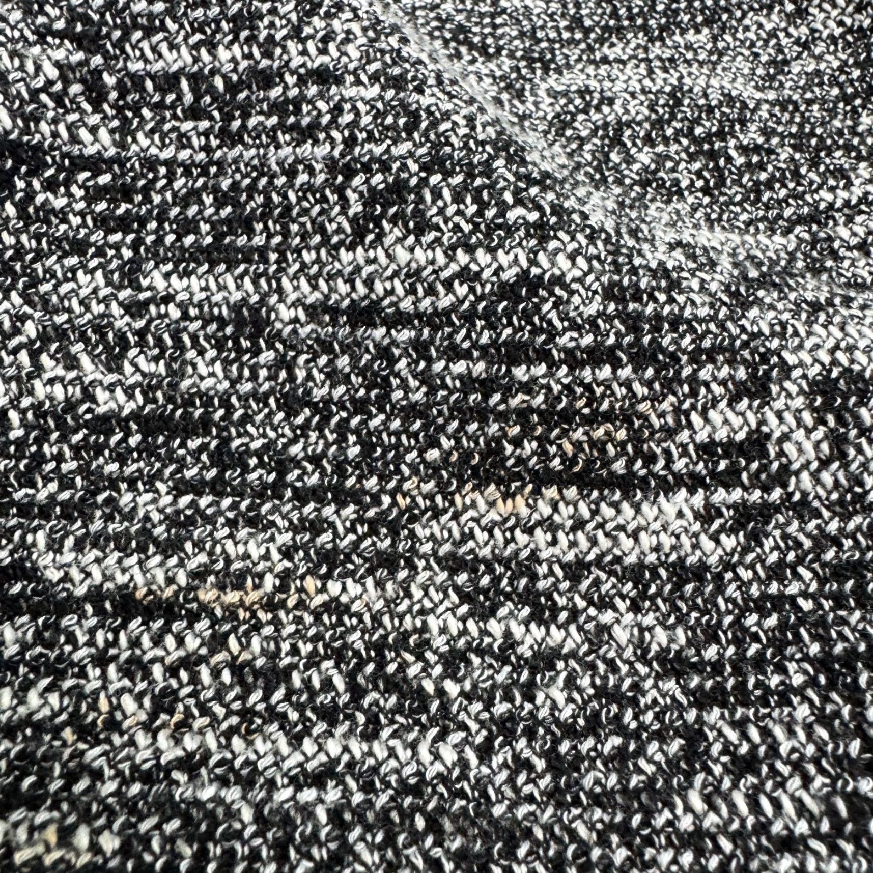 Club Monaco Club Monaco Cardigan Sweater Womens Medium Black White Marled Knit Stretch Open Size M / US 6-8 / IT 42-44 - 3 Thumbnail