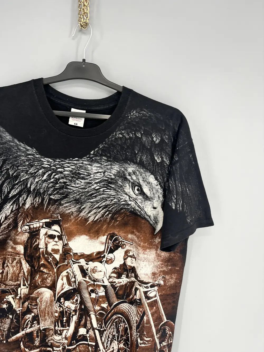 Band Tees Route 66 Jay’s Rook Eagle/ Motorcycle T Shirt Mens Size US XL / EU 56 / 4 - 5 Thumbnail