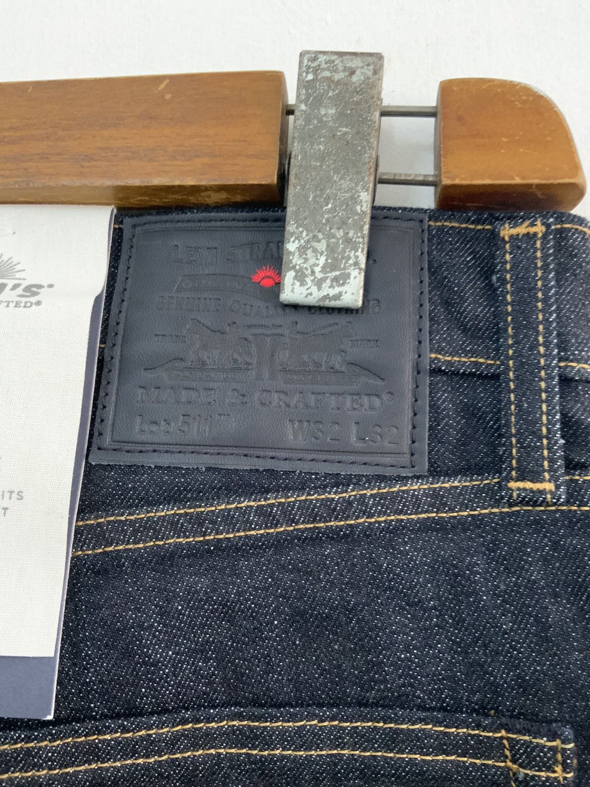 Japanese Brand New Levi’s Japan Made Selvedge Denim Jeans Size US 32 / EU 48 - 13 Thumbnail