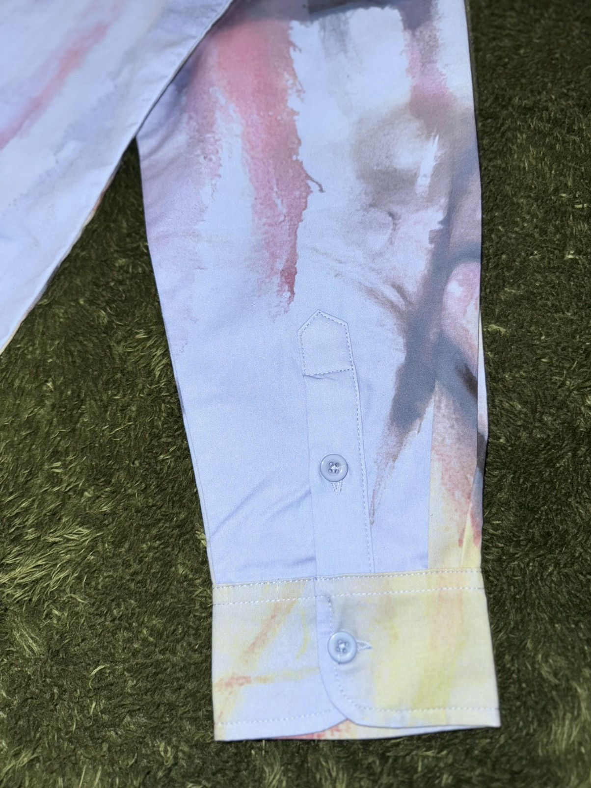 KidSuper [M] KIDSUPER studio Portrait Printed Cotton Shirt Blue Size US M / EU 48-50 / 2 - 13 Thumbnail