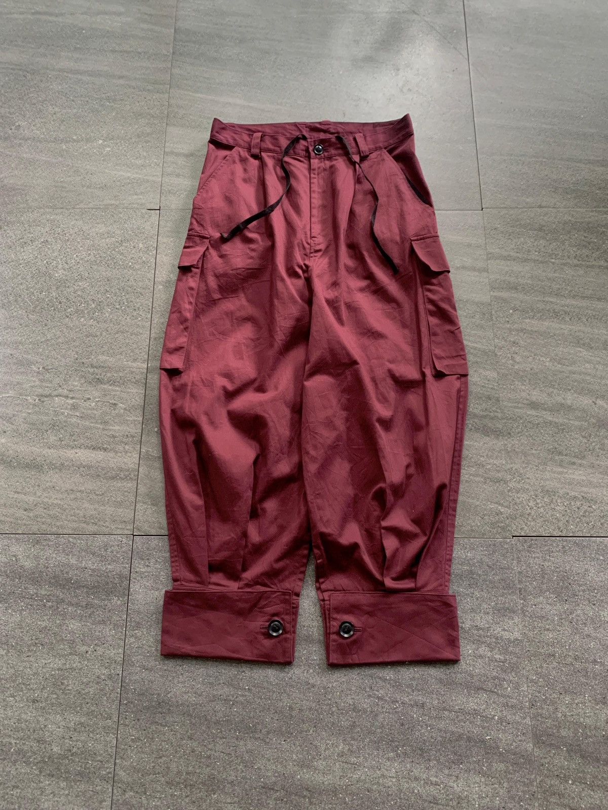 Yohji Yamamoto FREE TAX! Ys Balloon Cargo Pants Size US 31 - 2 Thumbnail