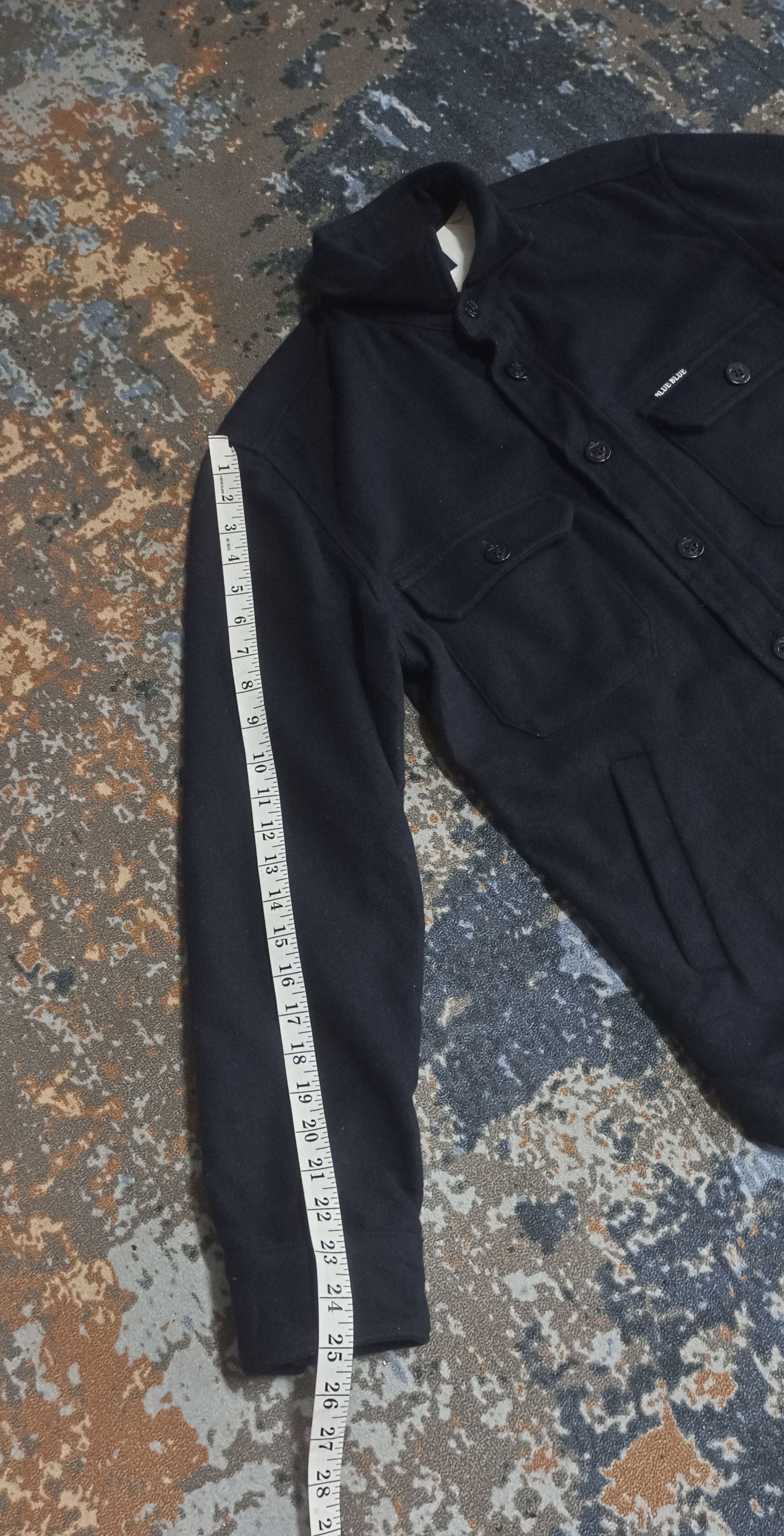 Blue Blue Japan Blue Blue Japan Indigo-Dyed Garments Wool Jacket Size US M / EU 48-50 / 2 - 12 Thumbnail