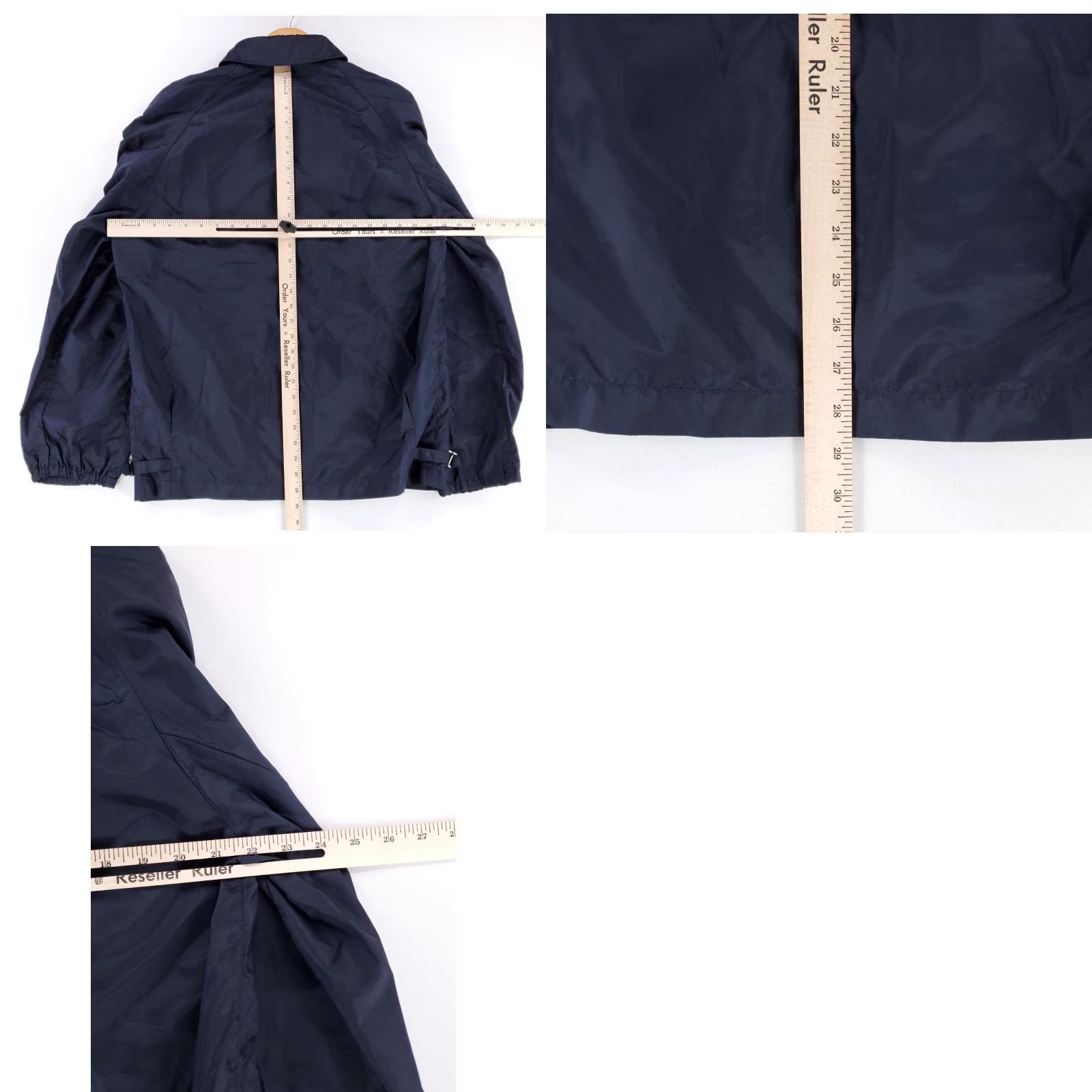 Izod VINTAGE Izod Lacoste Windbreaker Jacket Nylon Full Zip Blue Mens M 60s 70s Size US M / EU 48-50 / 2 - 8 Thumbnail