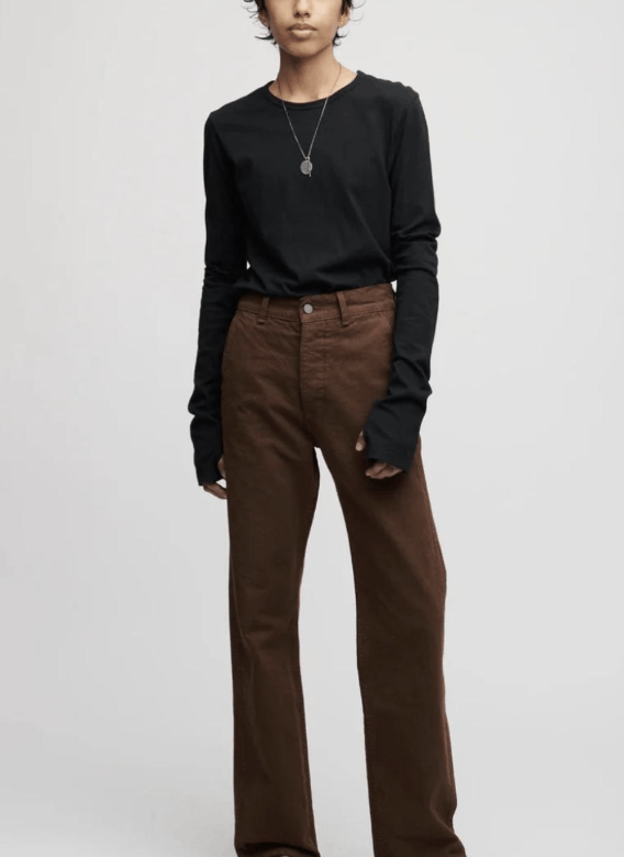 Staatsballett Staatsballett brown canvas pants Size 25" / US 0 / IT 36 - 1 Thumbnail